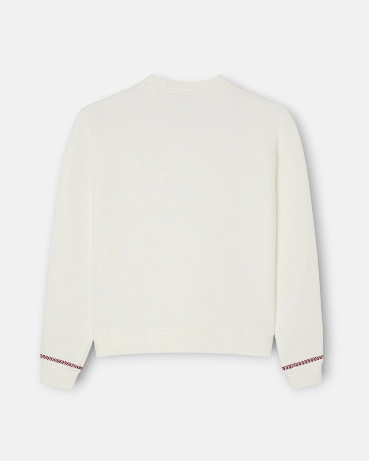 Sweatshirt Bordado Etnico Cru Bege-3