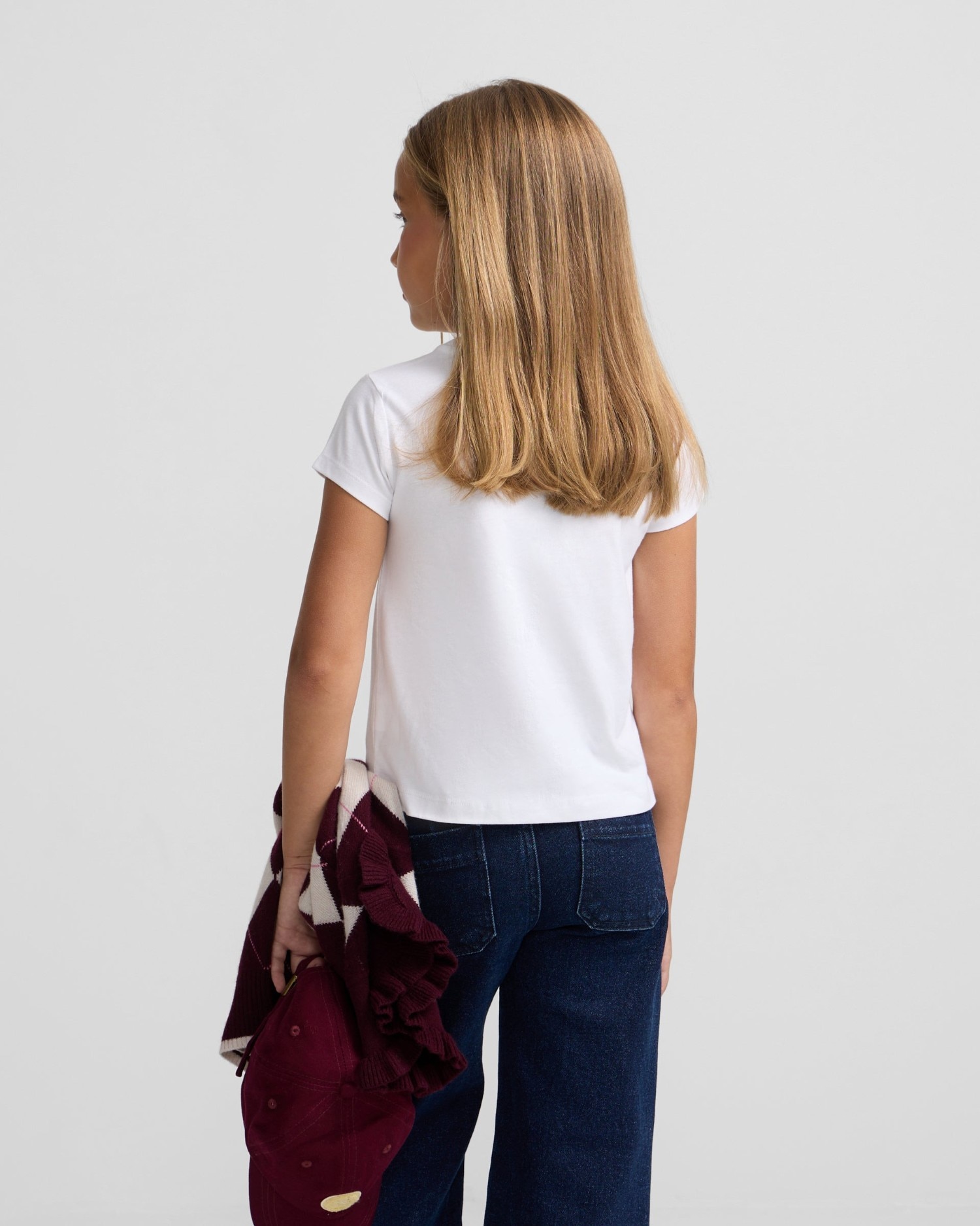 T-shirt Infantil Silbon Clássica Branco-2
