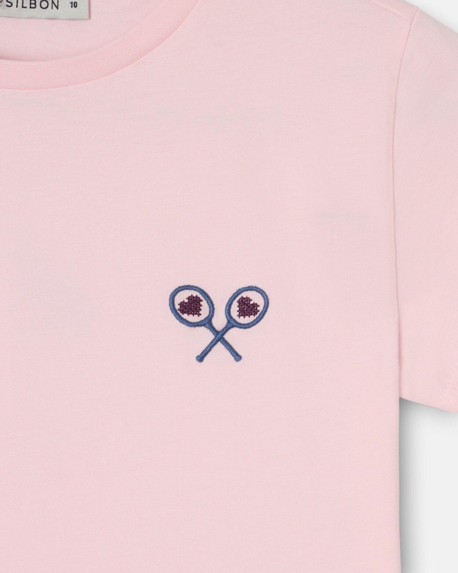 T-shirt Infantil Lucky Love Rosa-2