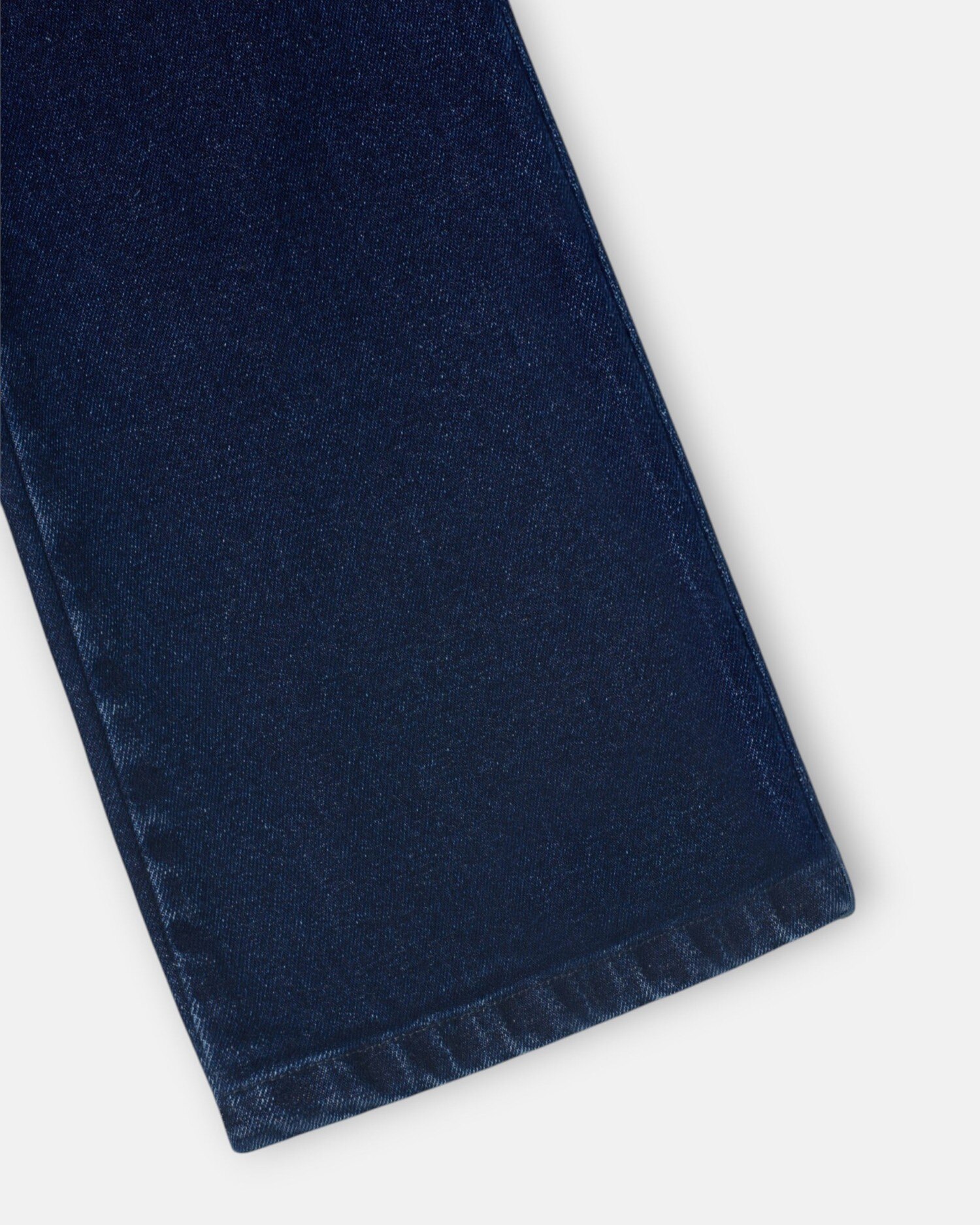 Calças Infantil com Bolsos de Trança Azul denim-3