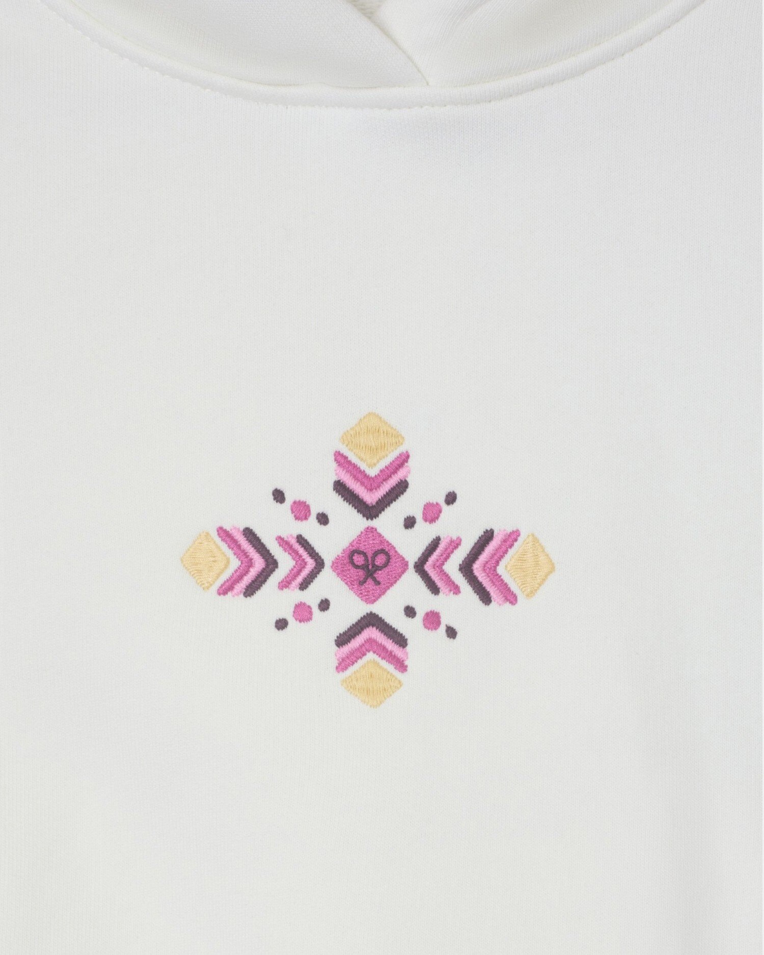 Sweatshirt Infantil com Capuz Étnica Cru-3