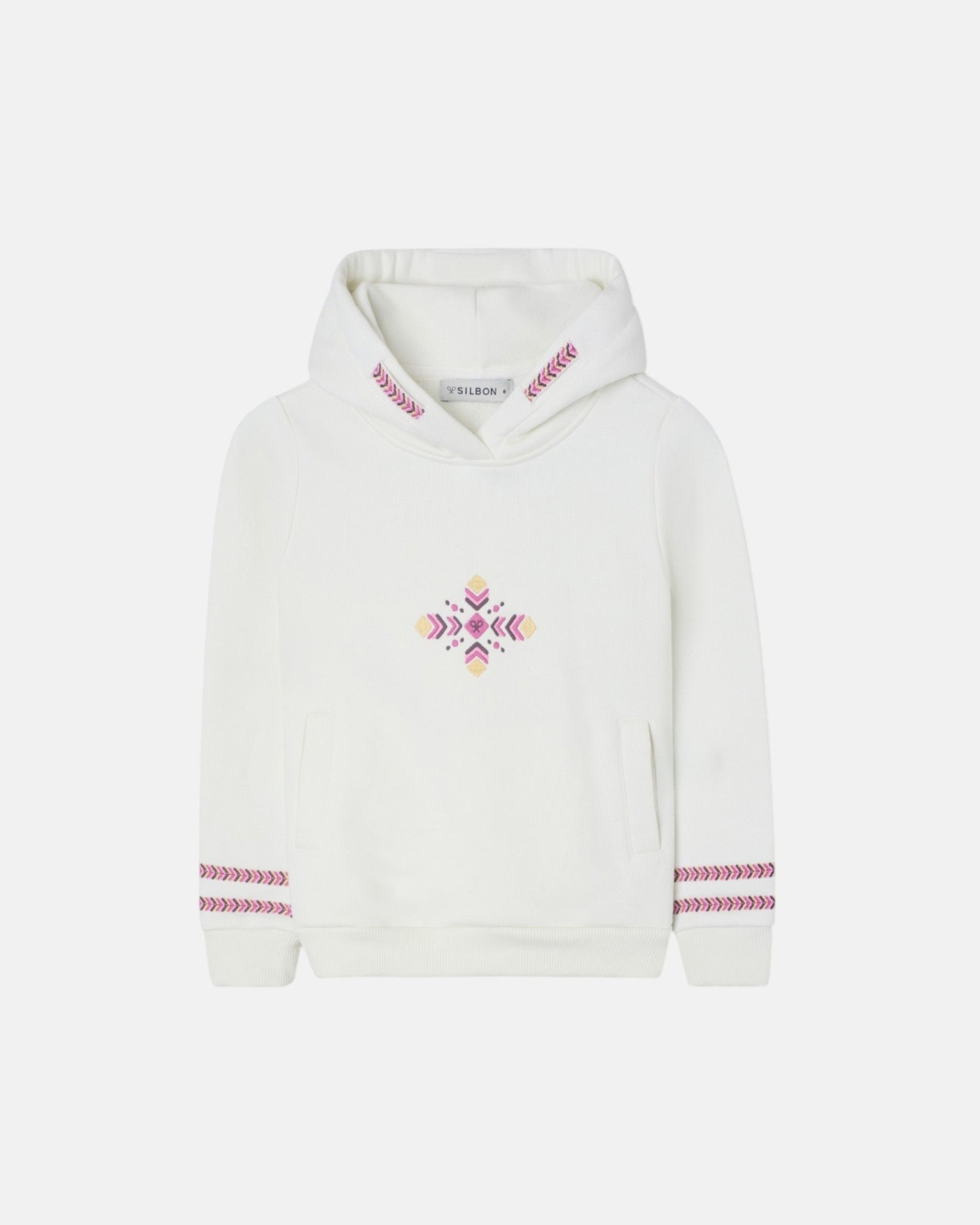 Imagem 0 de Sweatshirt Infantil com Capuz Étnica