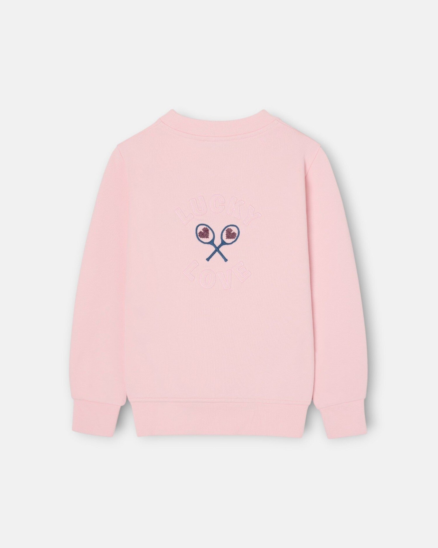 Sweatshirt Infantil Lucky Love Rosa-2