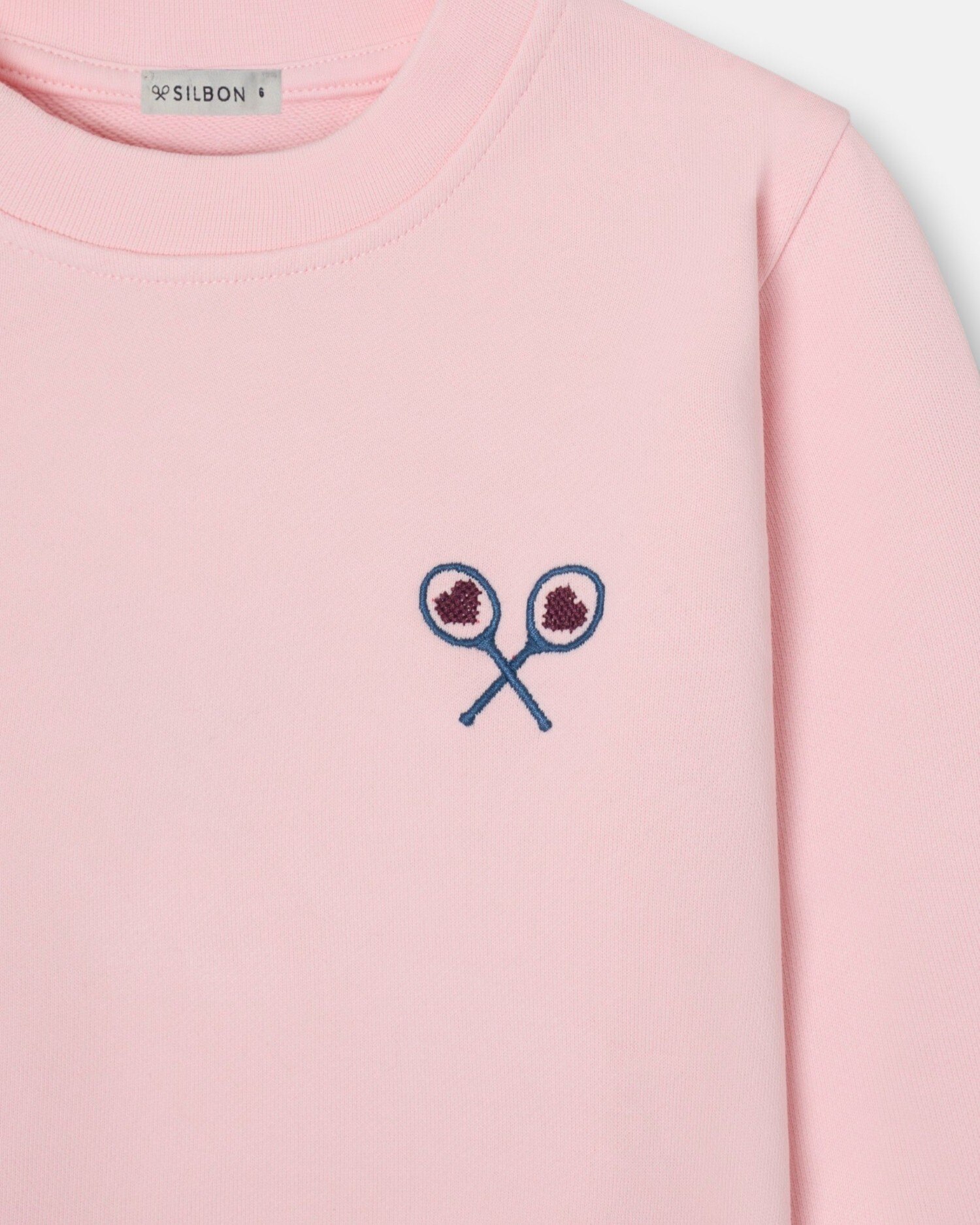 Sweatshirt Infantil Lucky Love Rosa-3
