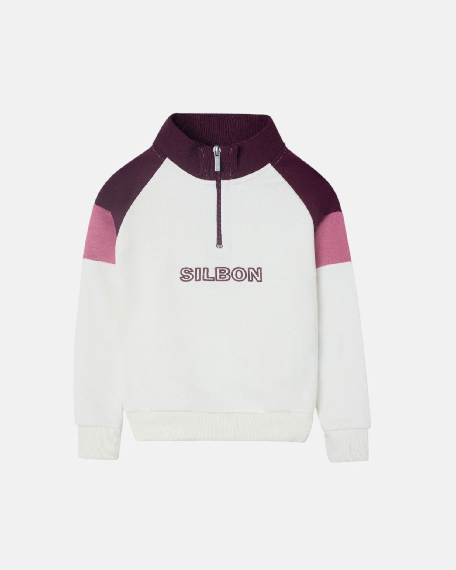 Imagem 0 de Sweatshirt Infantil de Gola Alta Tricolor