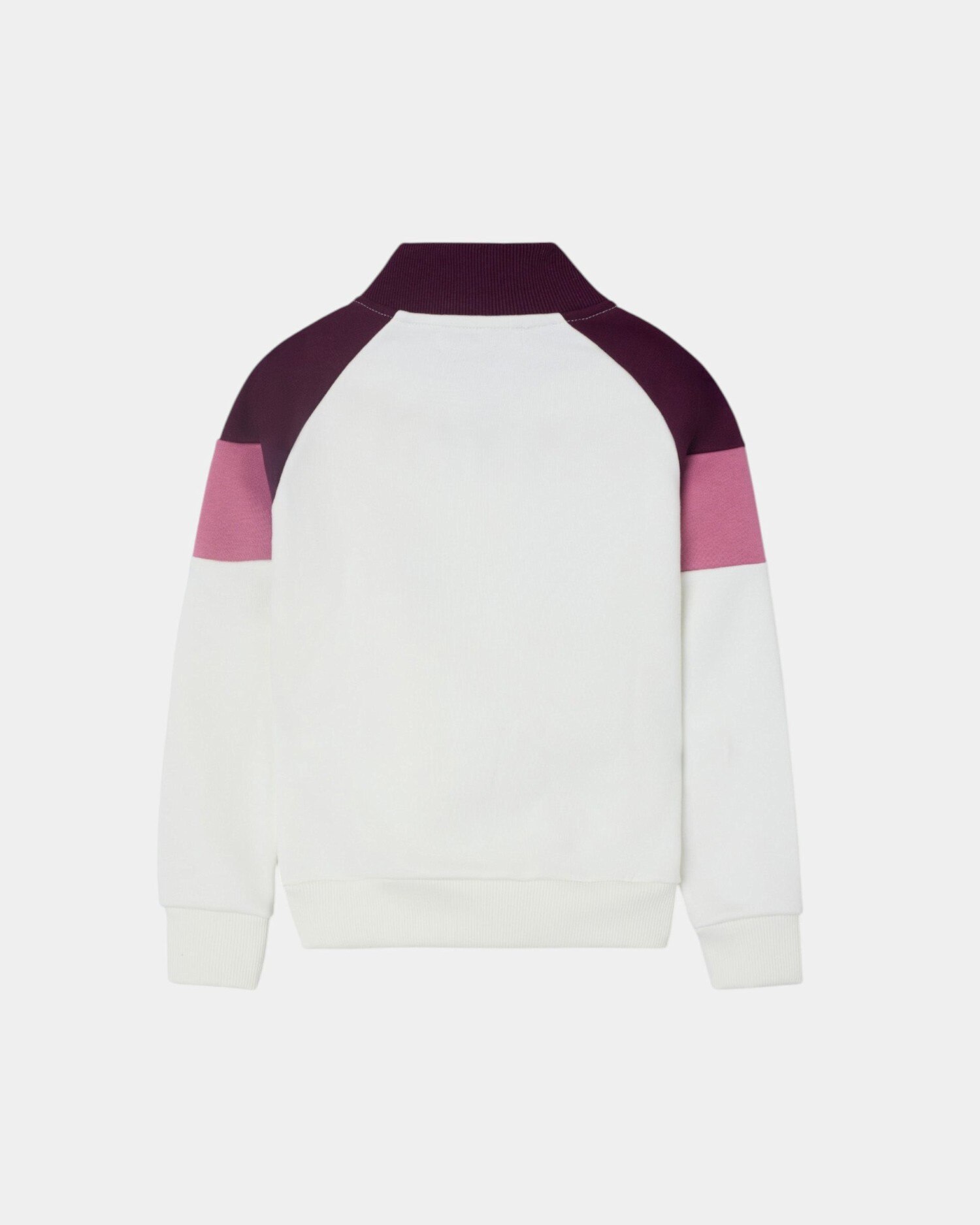 Sweatshirt Infantil de Gola Alta Tricolor Cru-2