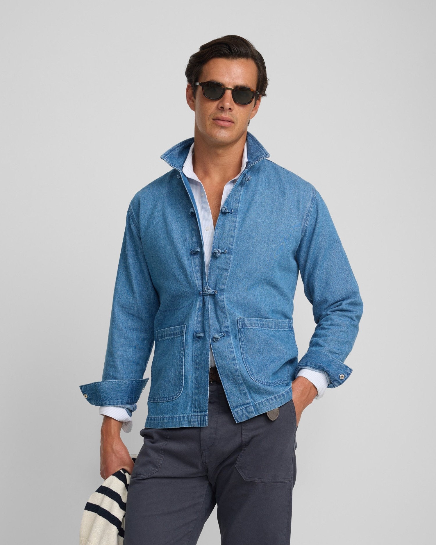 Imagem 0 de Sobrecamisa Denim Cruise com Bolsos