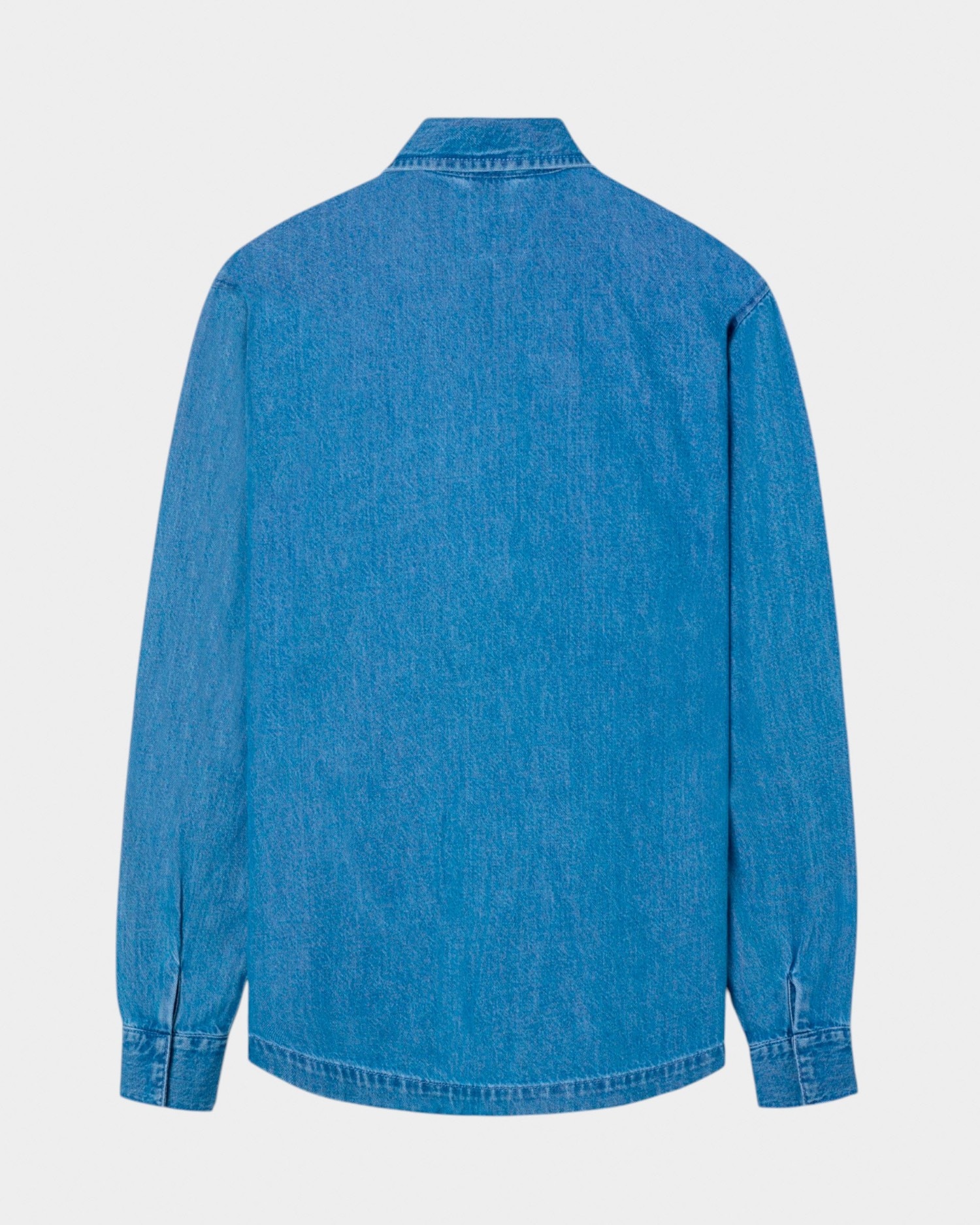 Sobrecamisa Denim Cruise com Bolsos Azul-5