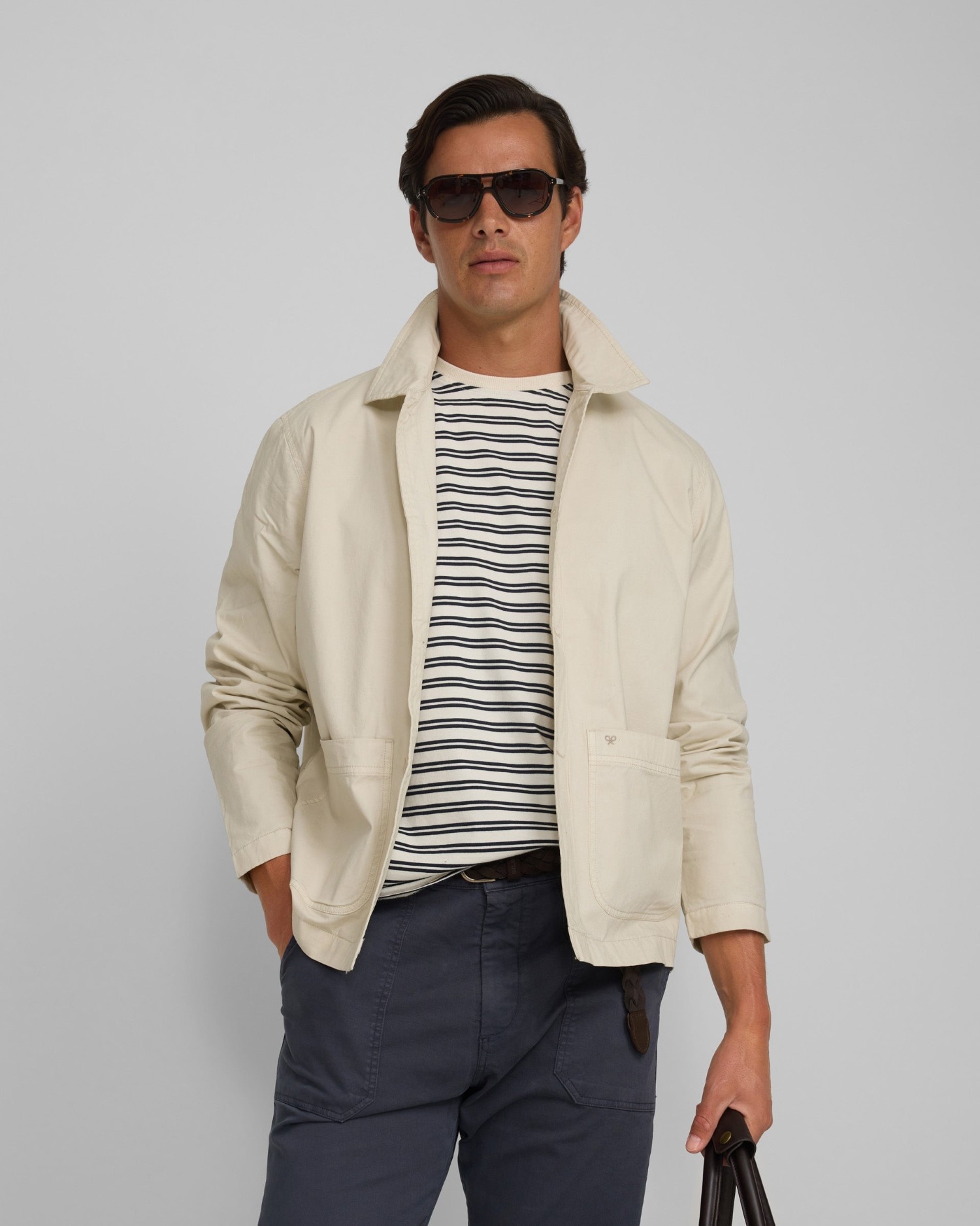 Imagem 0 de Casaco Cruise com Bolsos de Patch