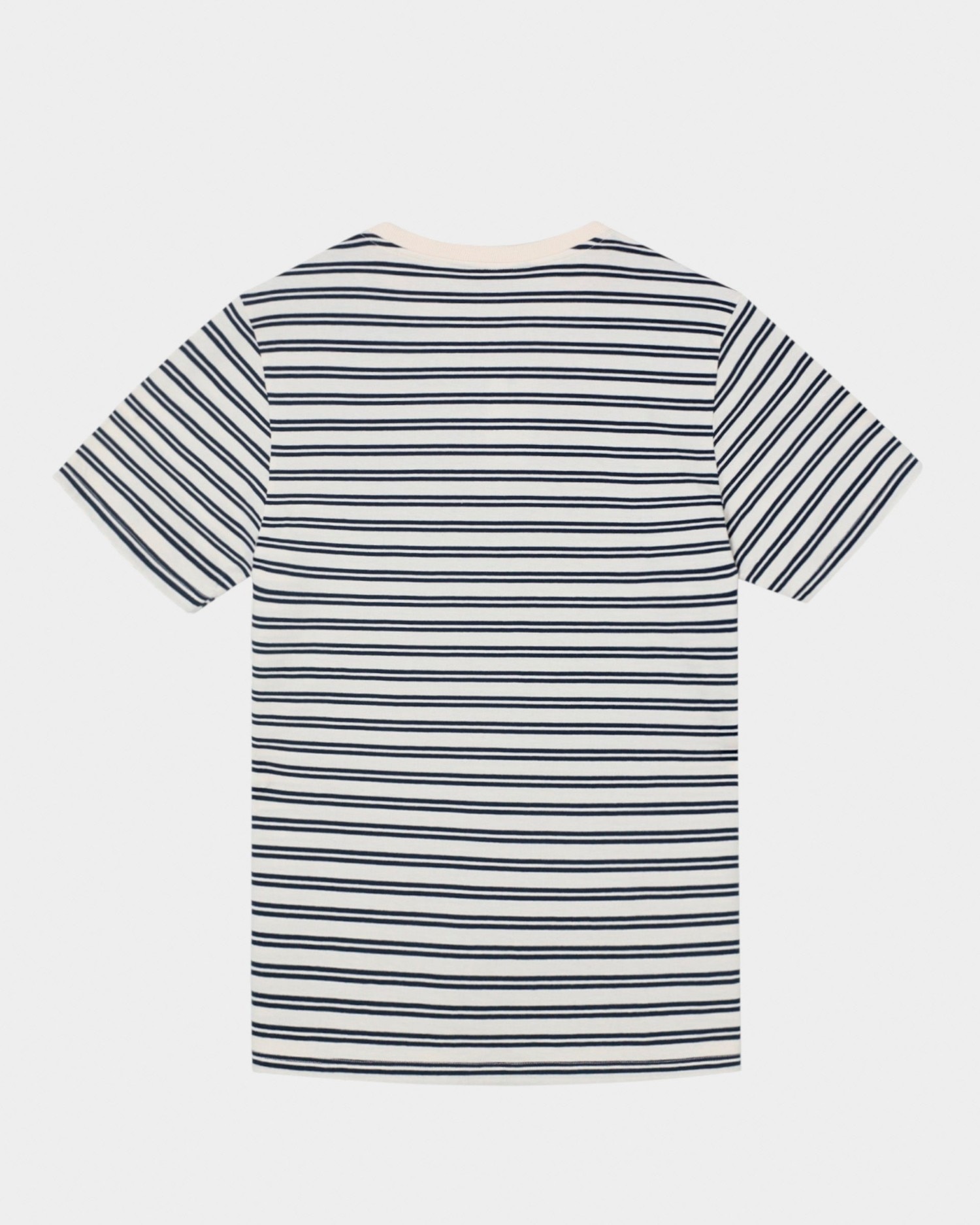 T-shirt Cruise Às Riscas Finas Azul / Branco-5
