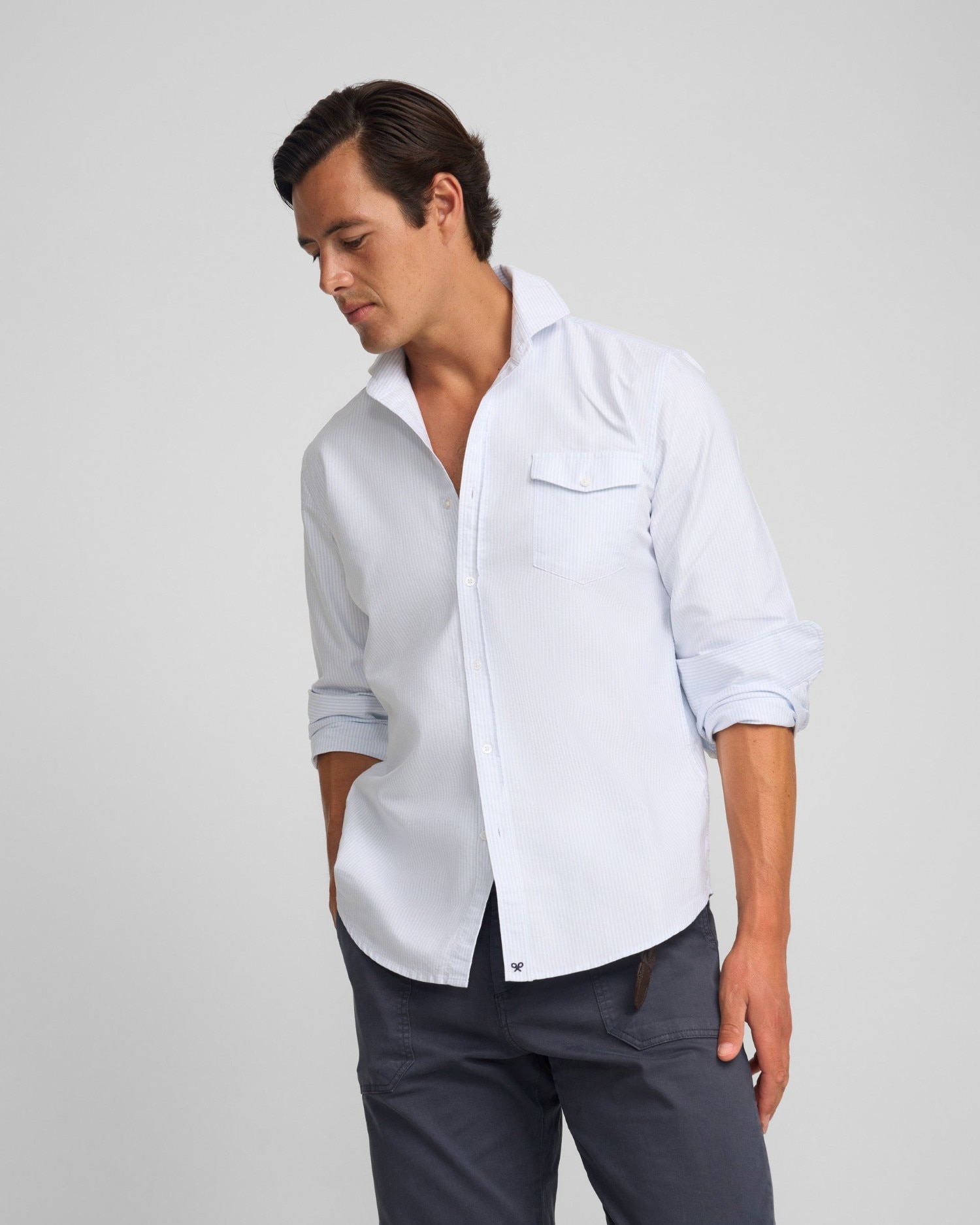 Imagem 0 de Camisa Sport Cruise com Bolso e Riscas