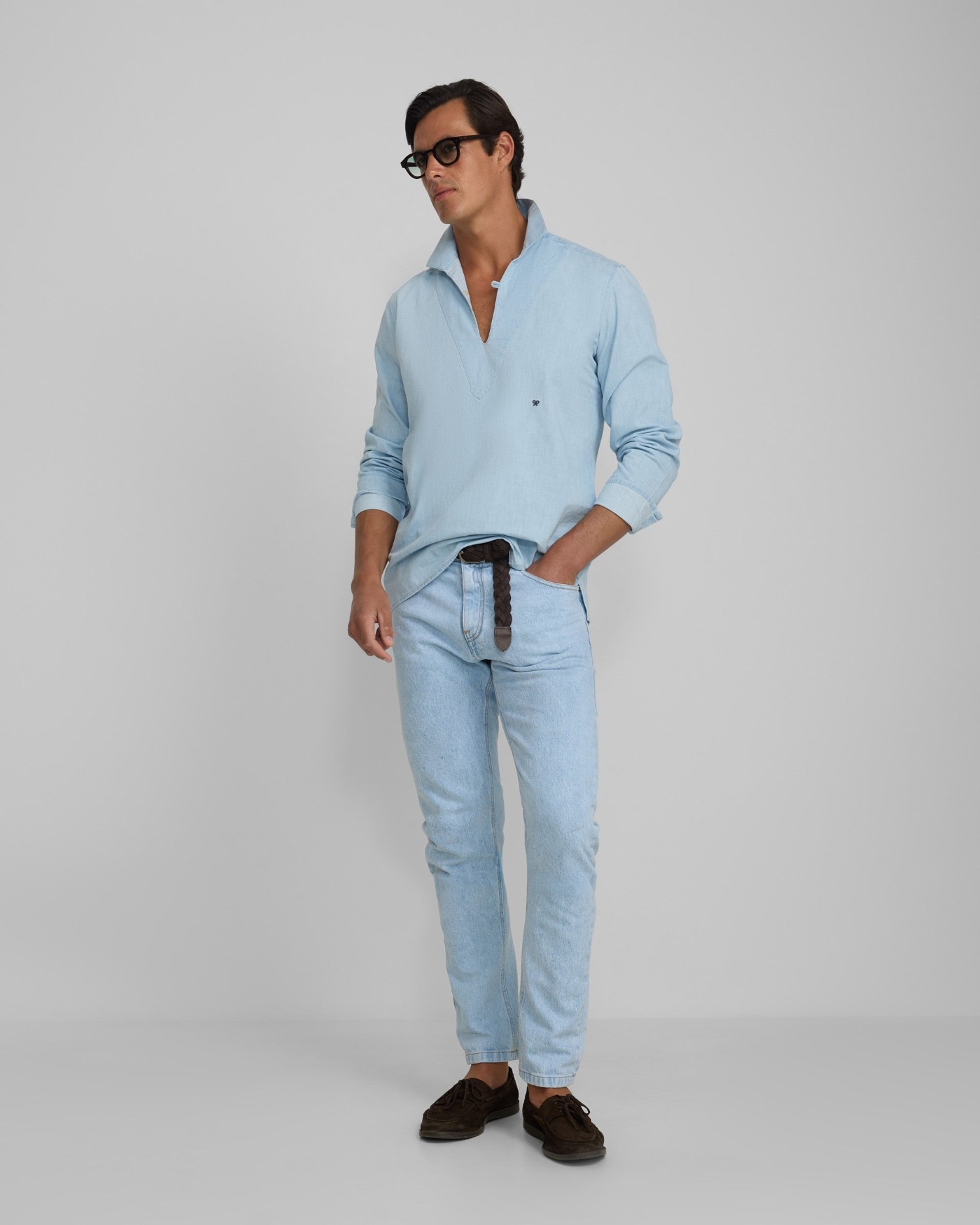 T-shirt Sport Cruise Denim Azul-3