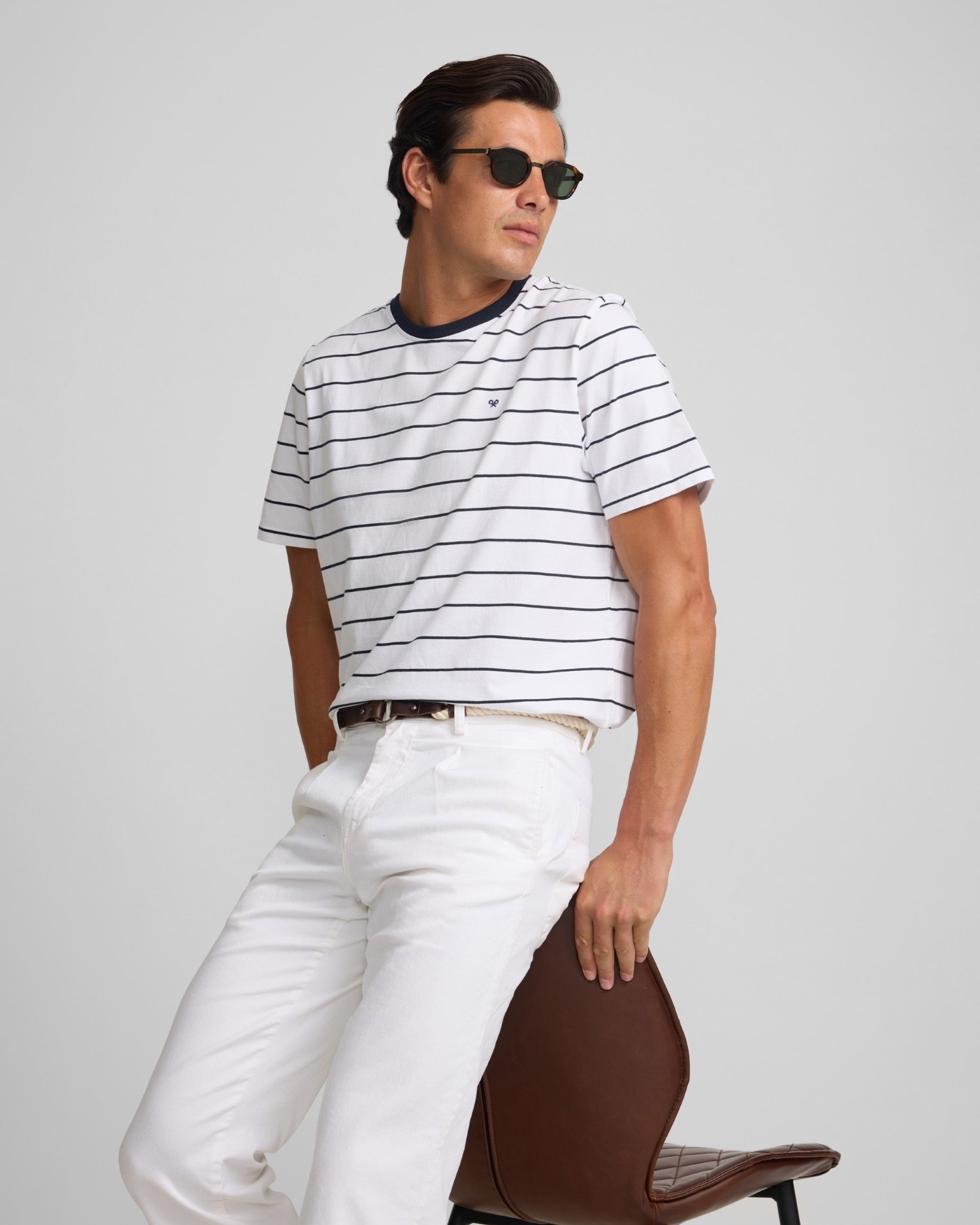 Calças Sport Cruise Denim Branco-3