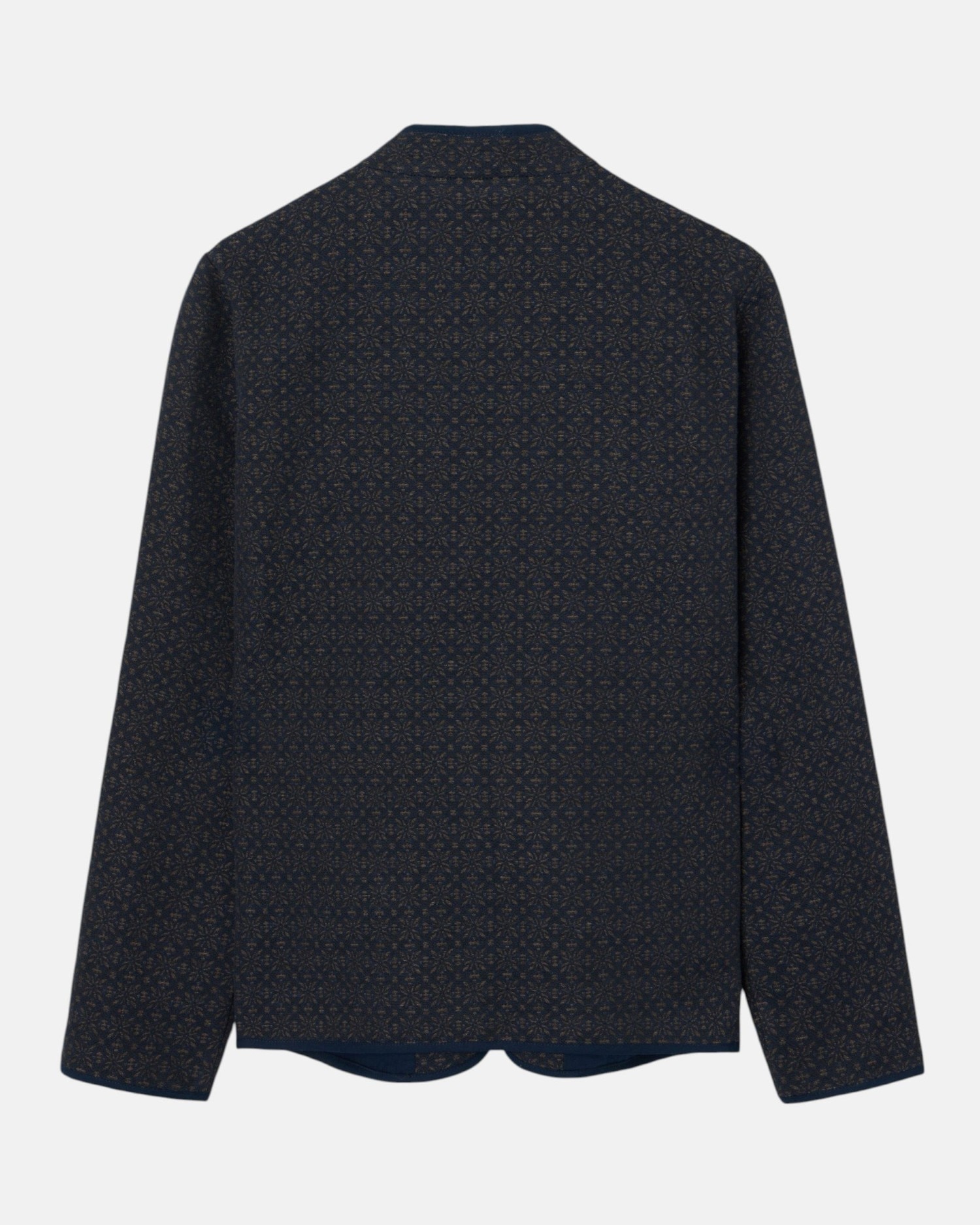 Casaco Jacquard Azul-marinho Azul-marinho-5