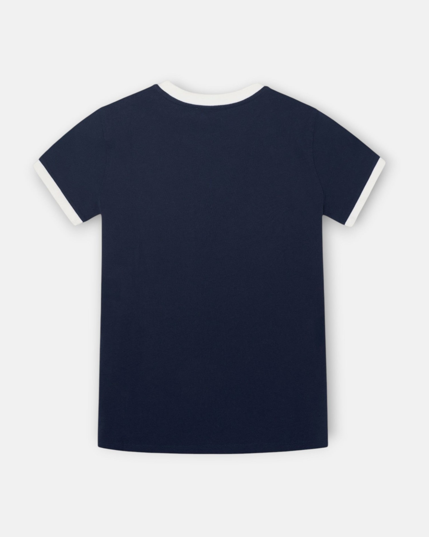 T-shirt Silbon Raquete Contraste Azul Azul-5