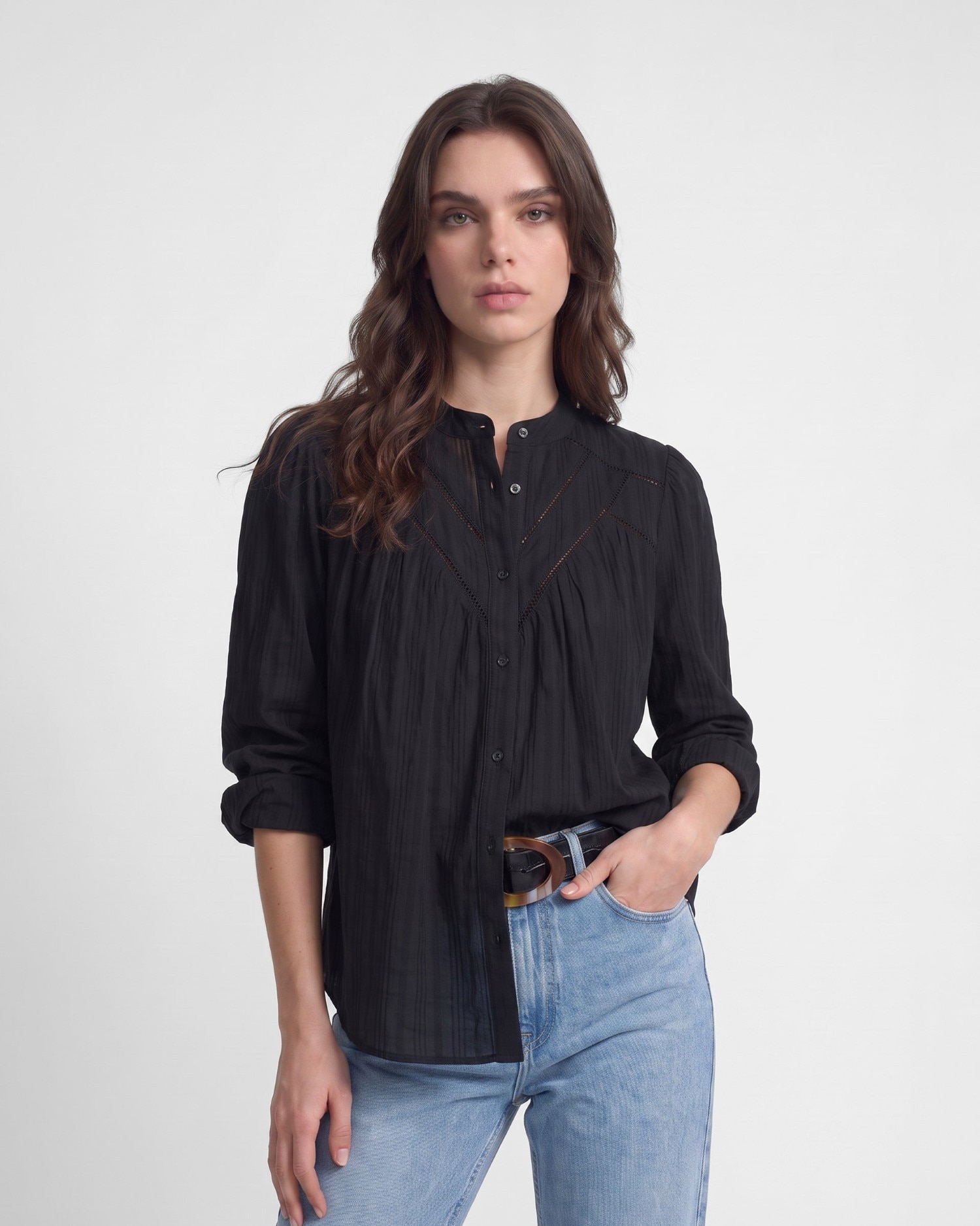 Imagem 0 de Blusa Romântica em Preto