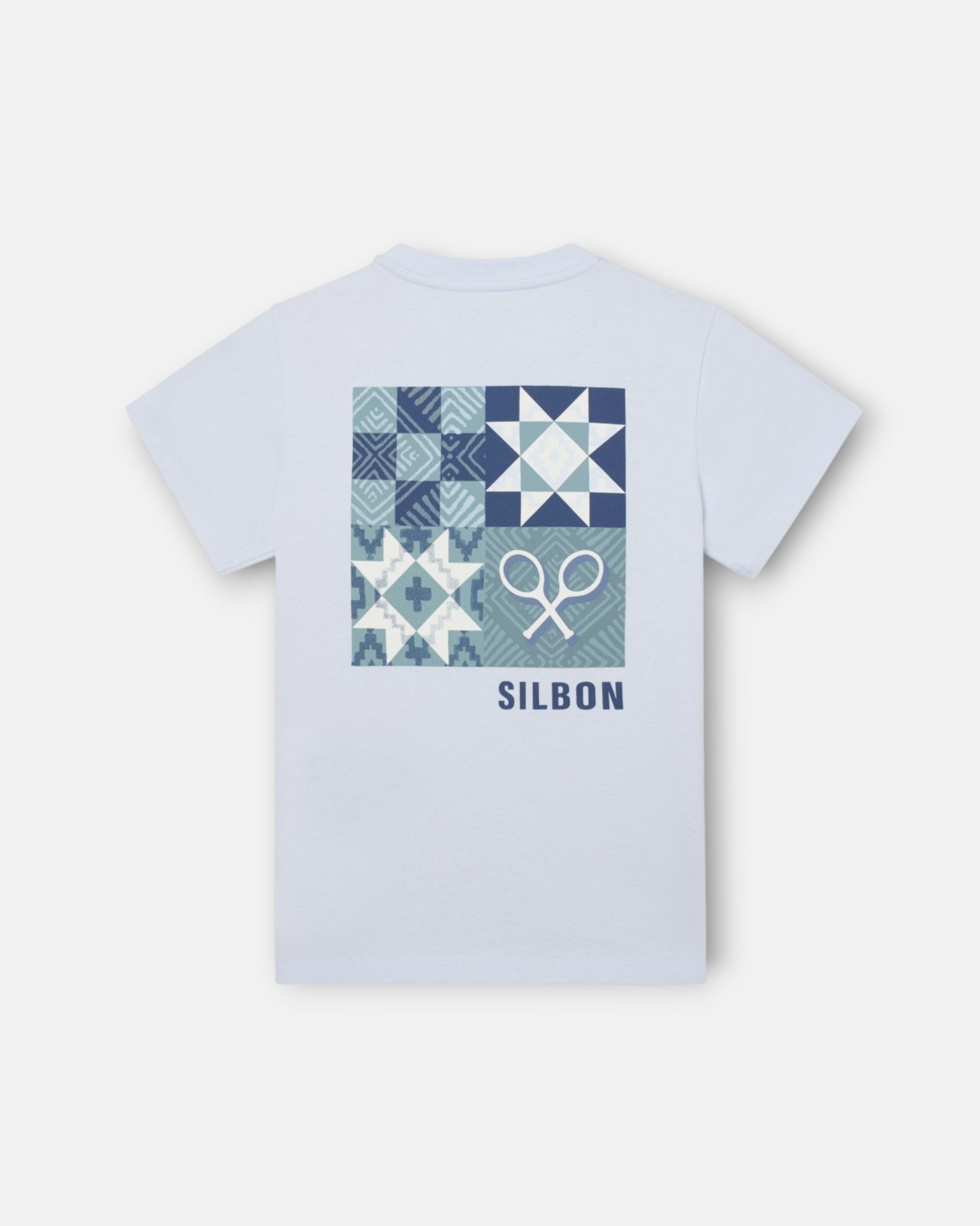 T-shirt Infantil Étnica Azul-3