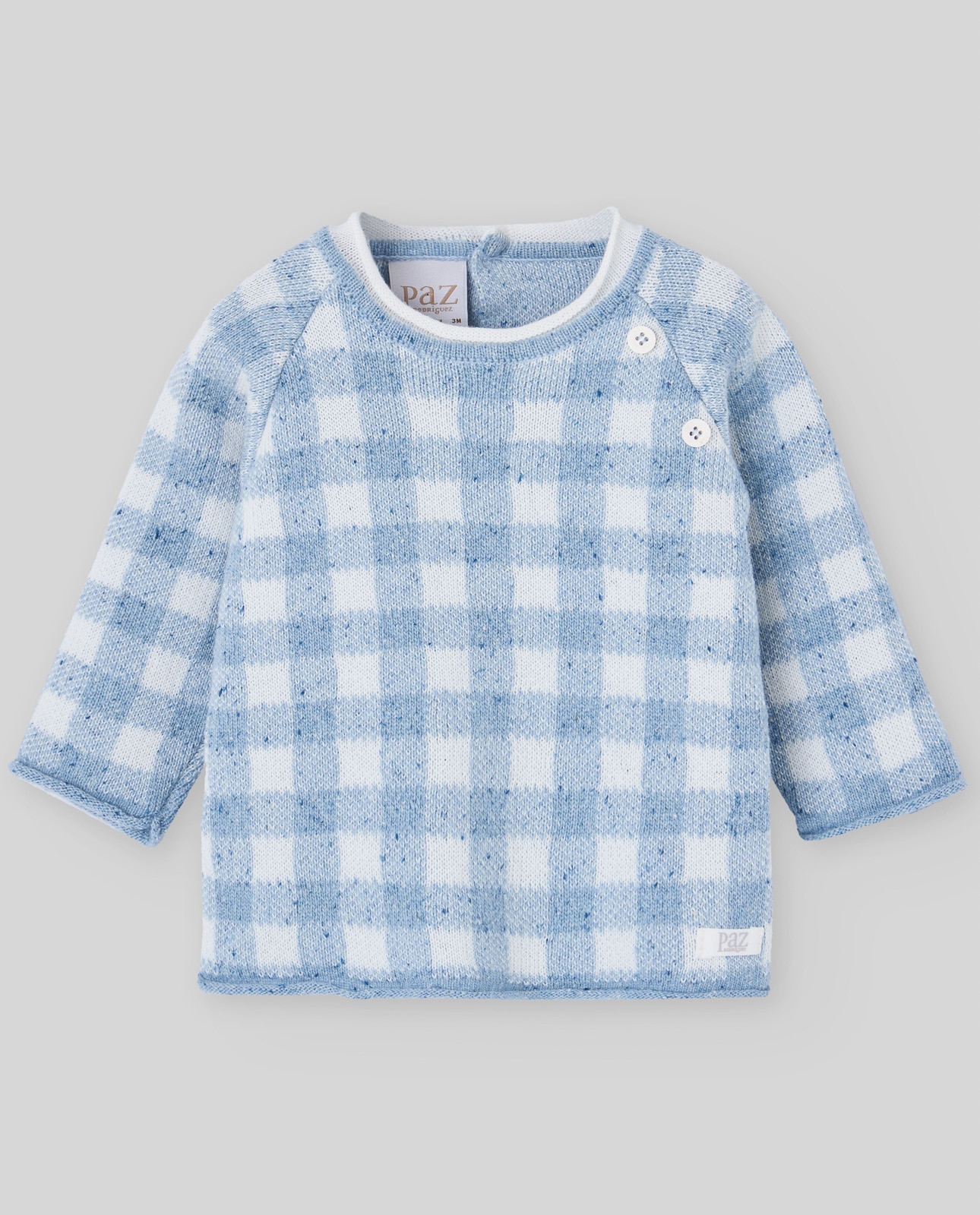 Imagem 0 de Camisola para Bebé Aos Quadrados Coleção Deva