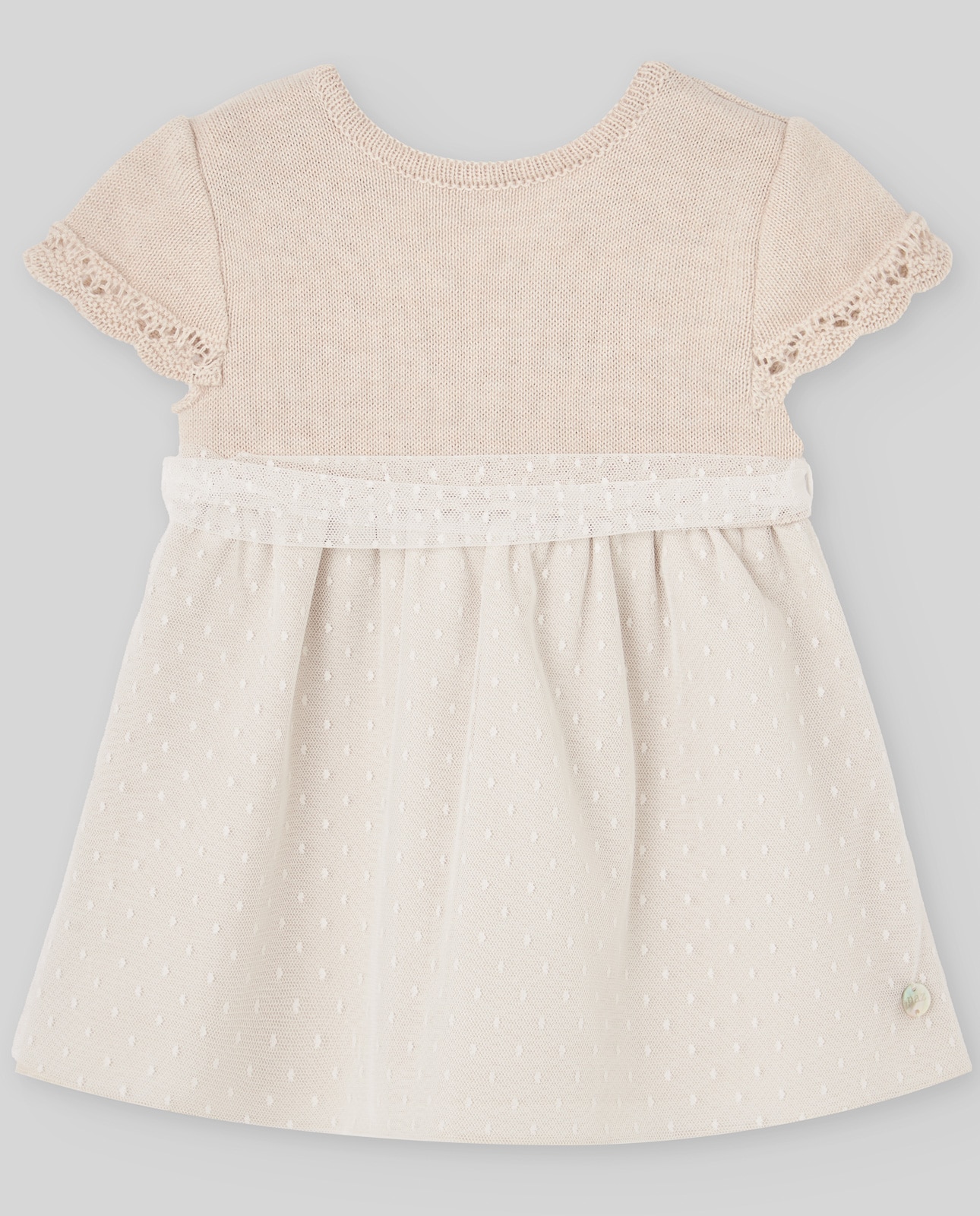 Imagem 0 de Vestido para Bebé com Tule de Plumeti Coleção Nectar