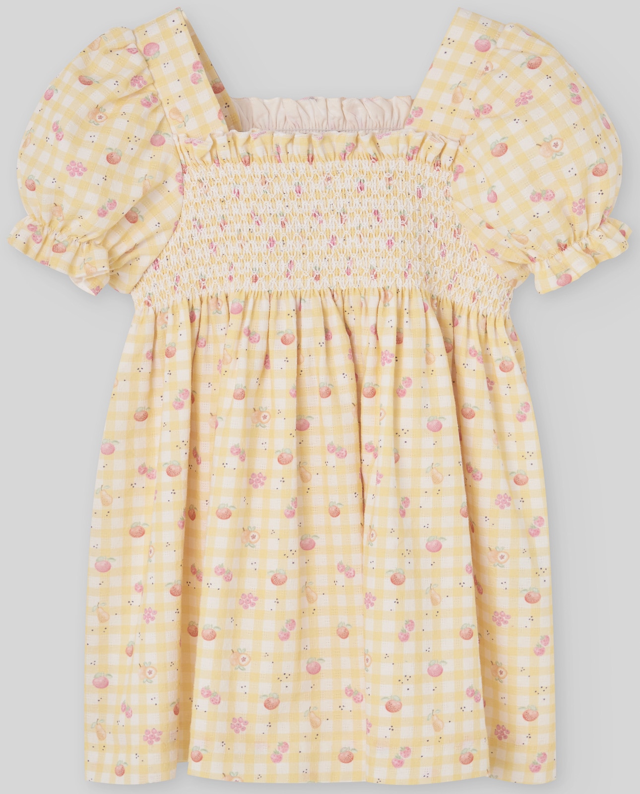 Imagem 0 de Vestido Infantil com Favo de Mel Coleção Frutitas