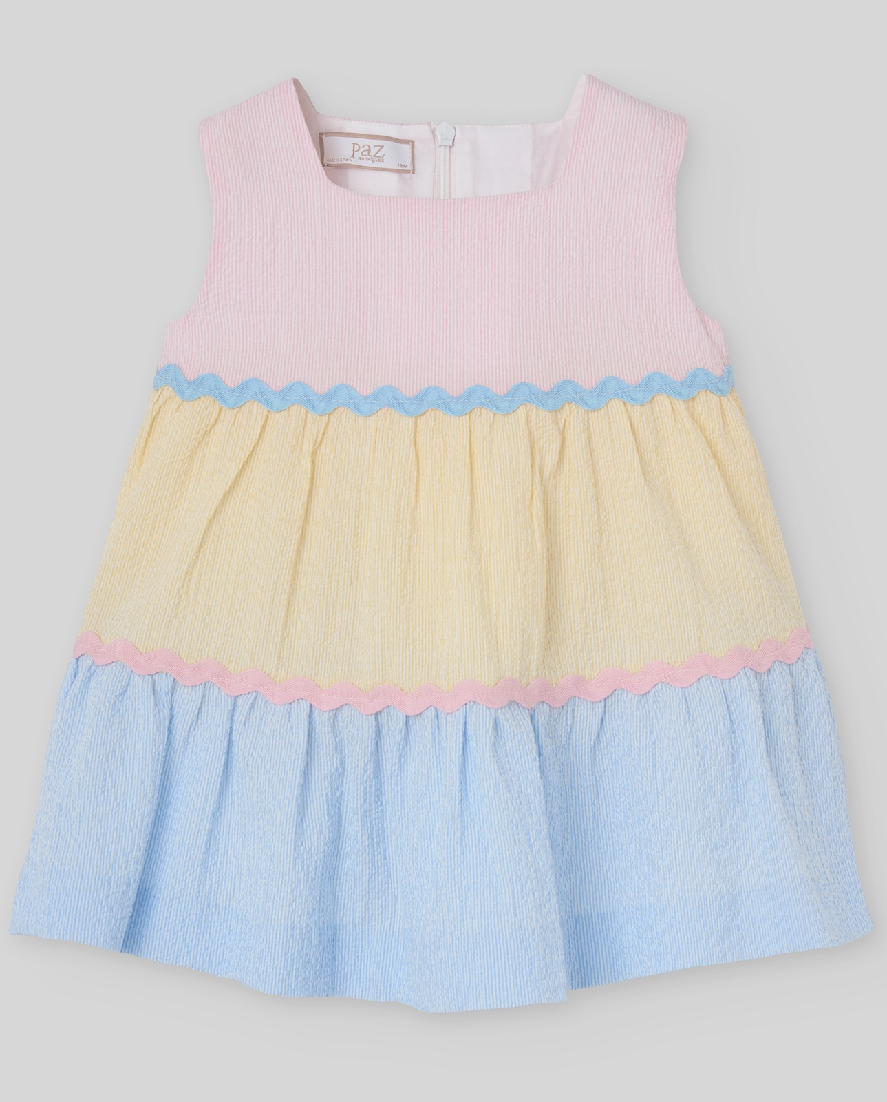 Imagem 0 de Vestido para Bebé Tricolor Coleção Candy
