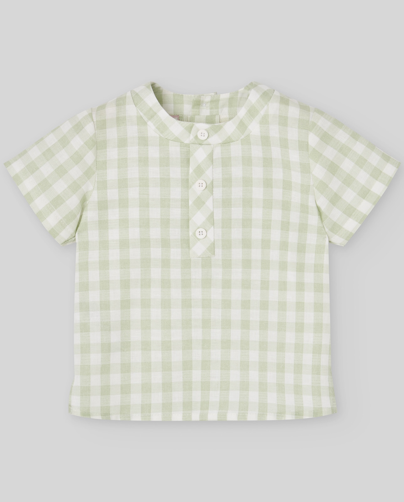 Imagem 0 de Camisa Aos Quadrados Pequenos Coleção Frescura