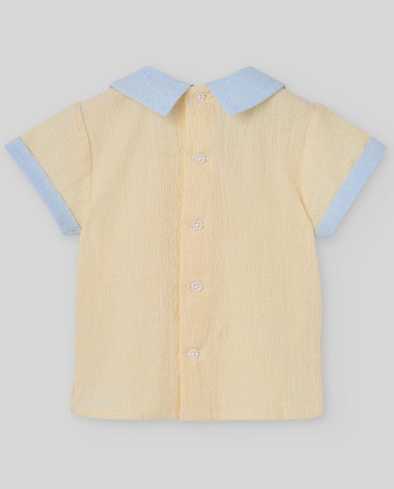 Uniforme Básico Infantil Bicolor Coleção Candy Amarelo-2