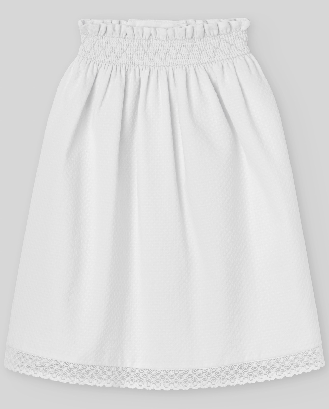 Imagem 0 de Saia Inferior para Batizado de Bebé com Renda Coleção Alaia