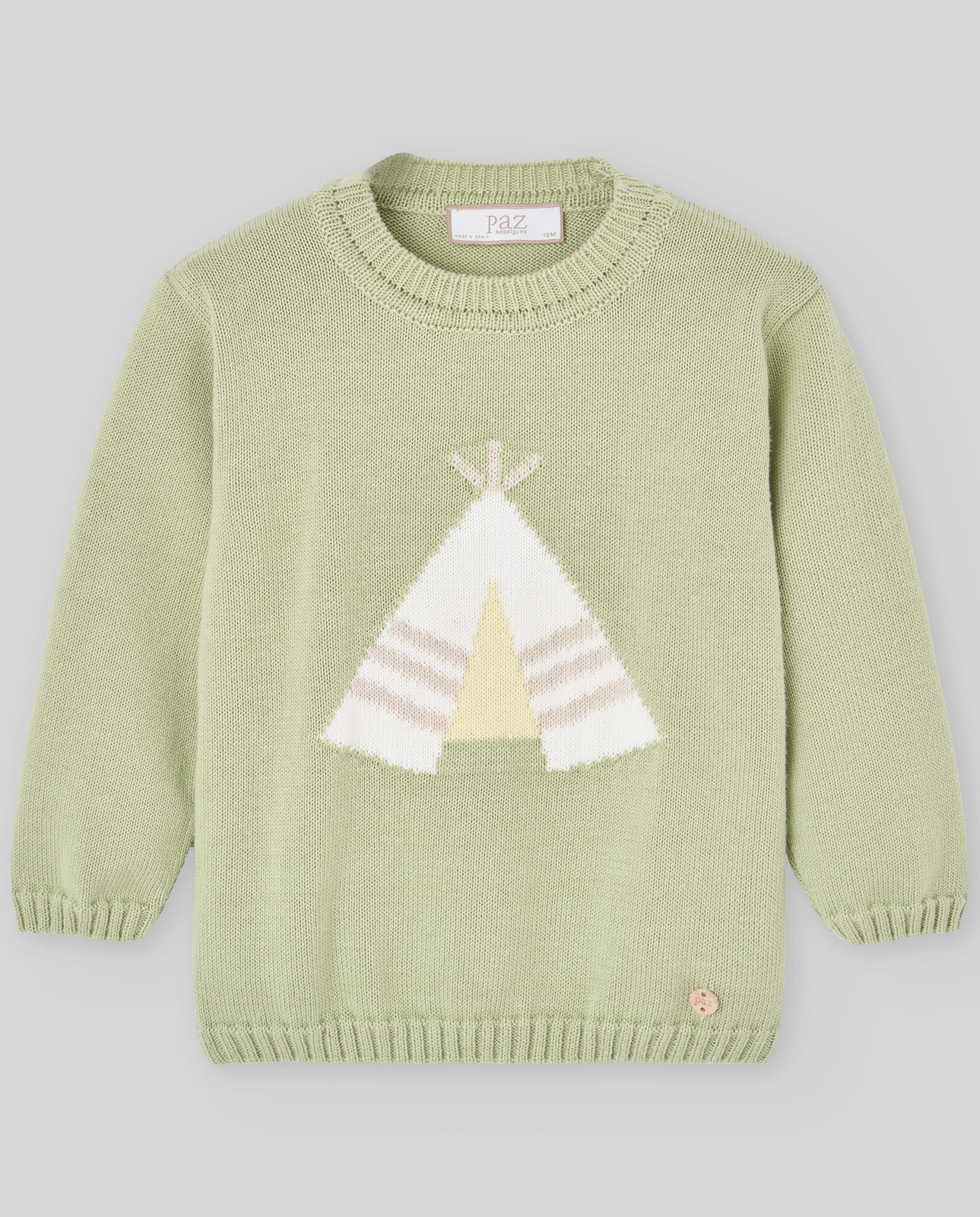 Imagem 0 de Camisola Infantil com Detalhe de Tipi Coleção Frescura
