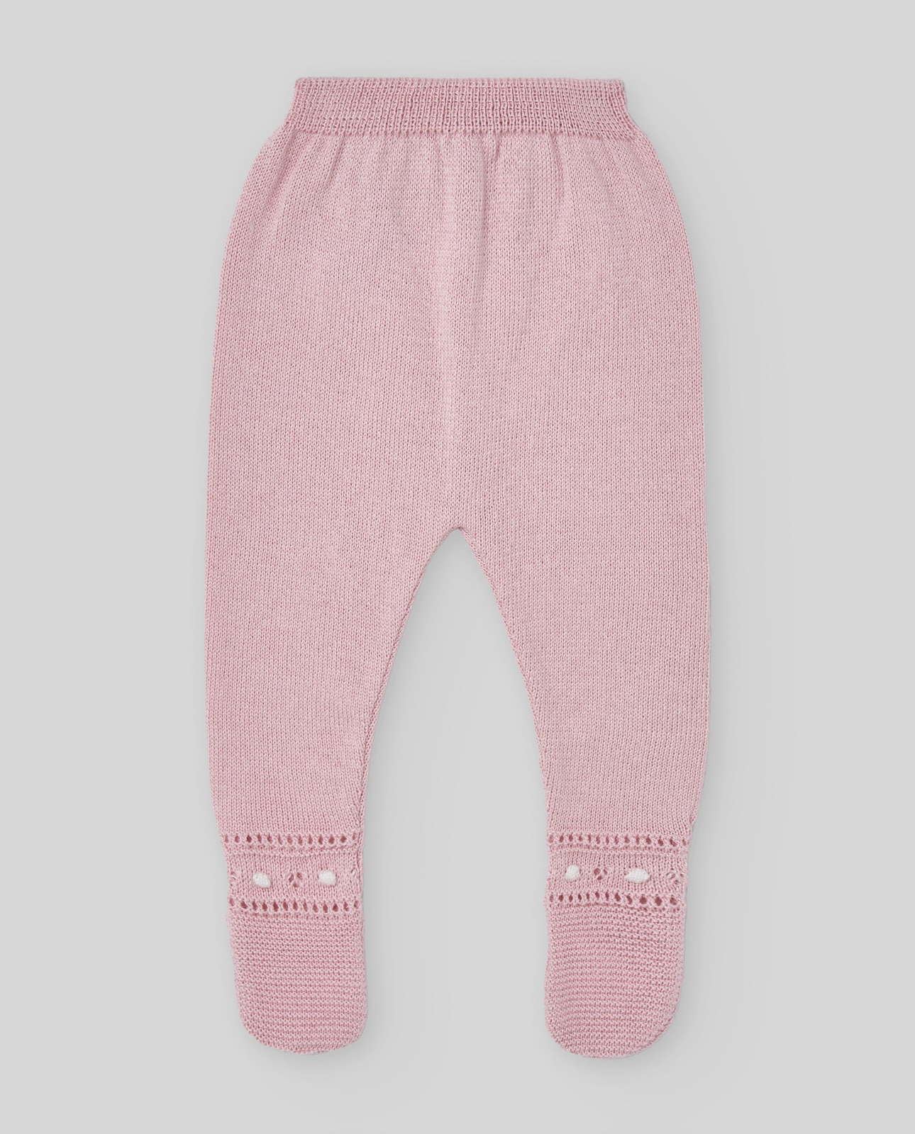 Polainas para Bebé Coleção Alegra PAZ Rodríguez Rosa-pastel-1