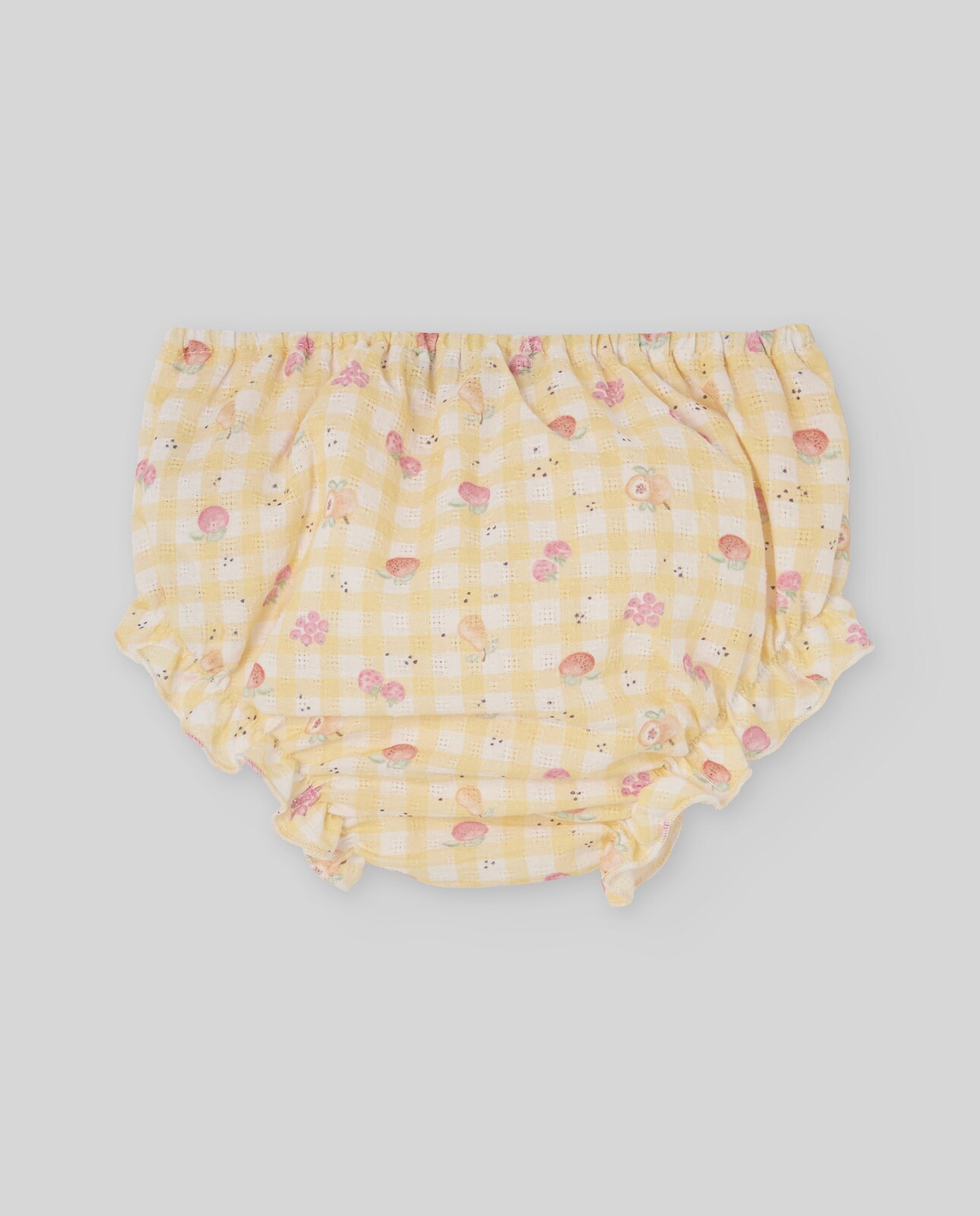 Shorts Coleção Frutitas Amarelo-2