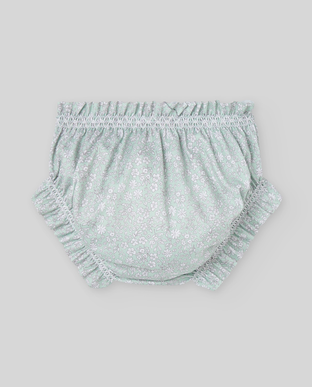 Cueca para Bebé com Proteção Solar Coleção Banho Verde-menta-2