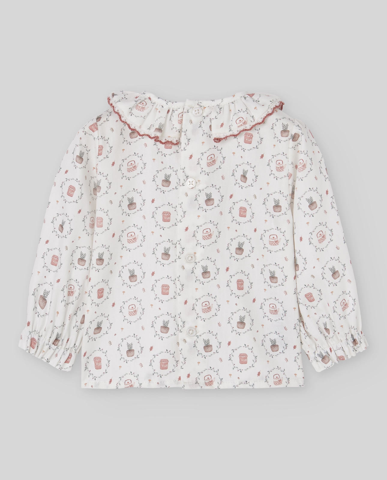 Blusa para Bebé Coleção Lumbre Telha-2