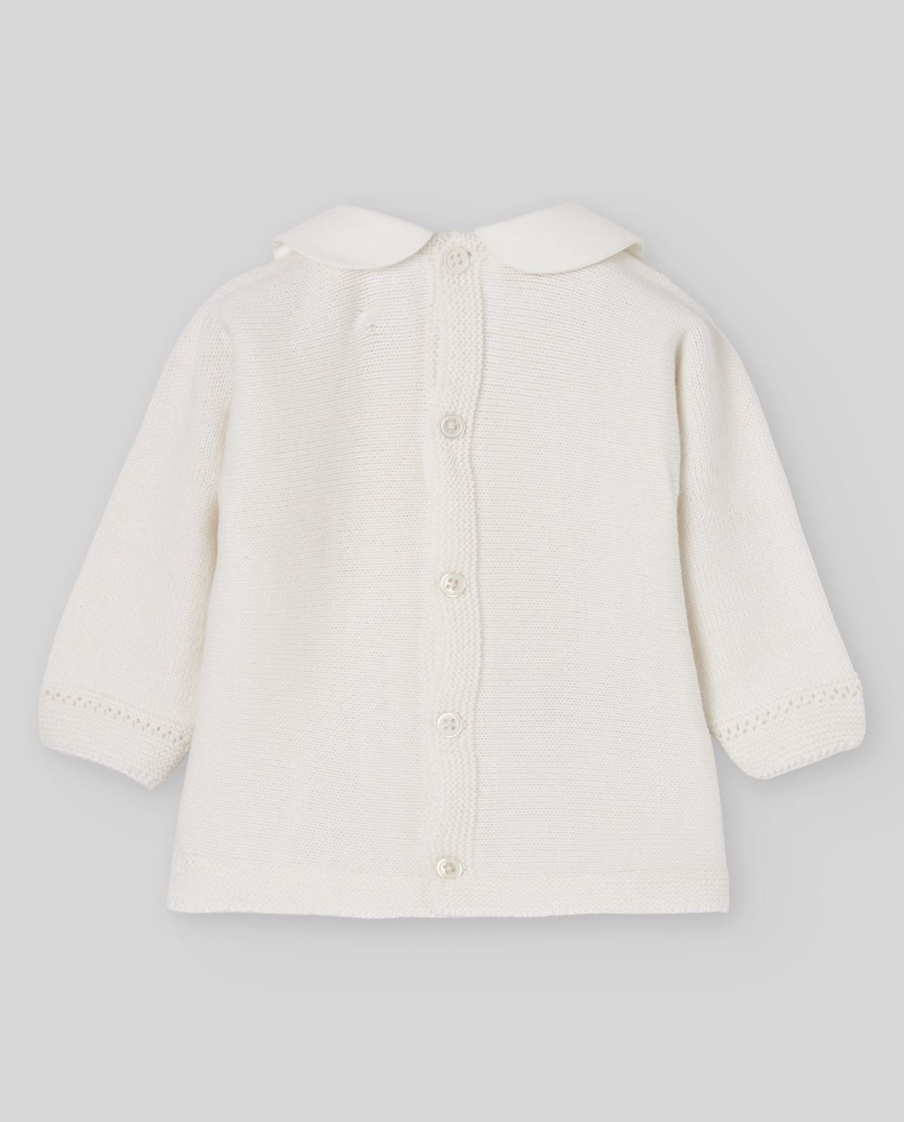 Camisola Tipo Jubão para Bebé Coleção Paz PAZ Rodríguez Cru-2