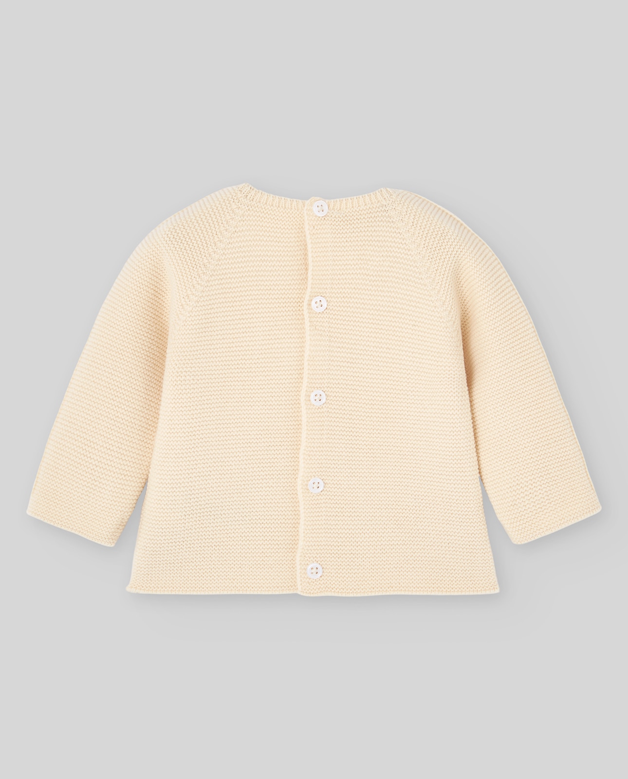 Camisola Tipo Jubão para Bebé Coleção Mel PAZ Rodríguez Creme-2