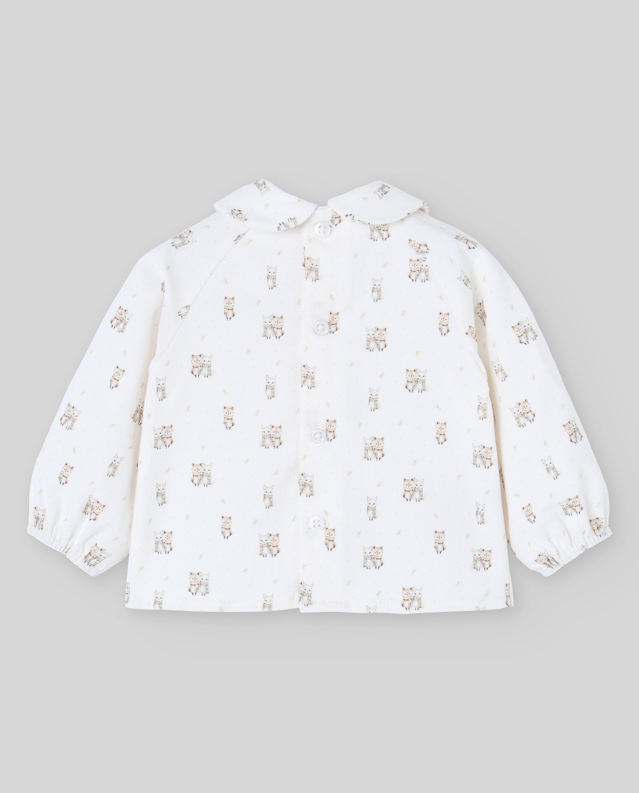 Blusa de Bebé Coleção Mel Creme-2