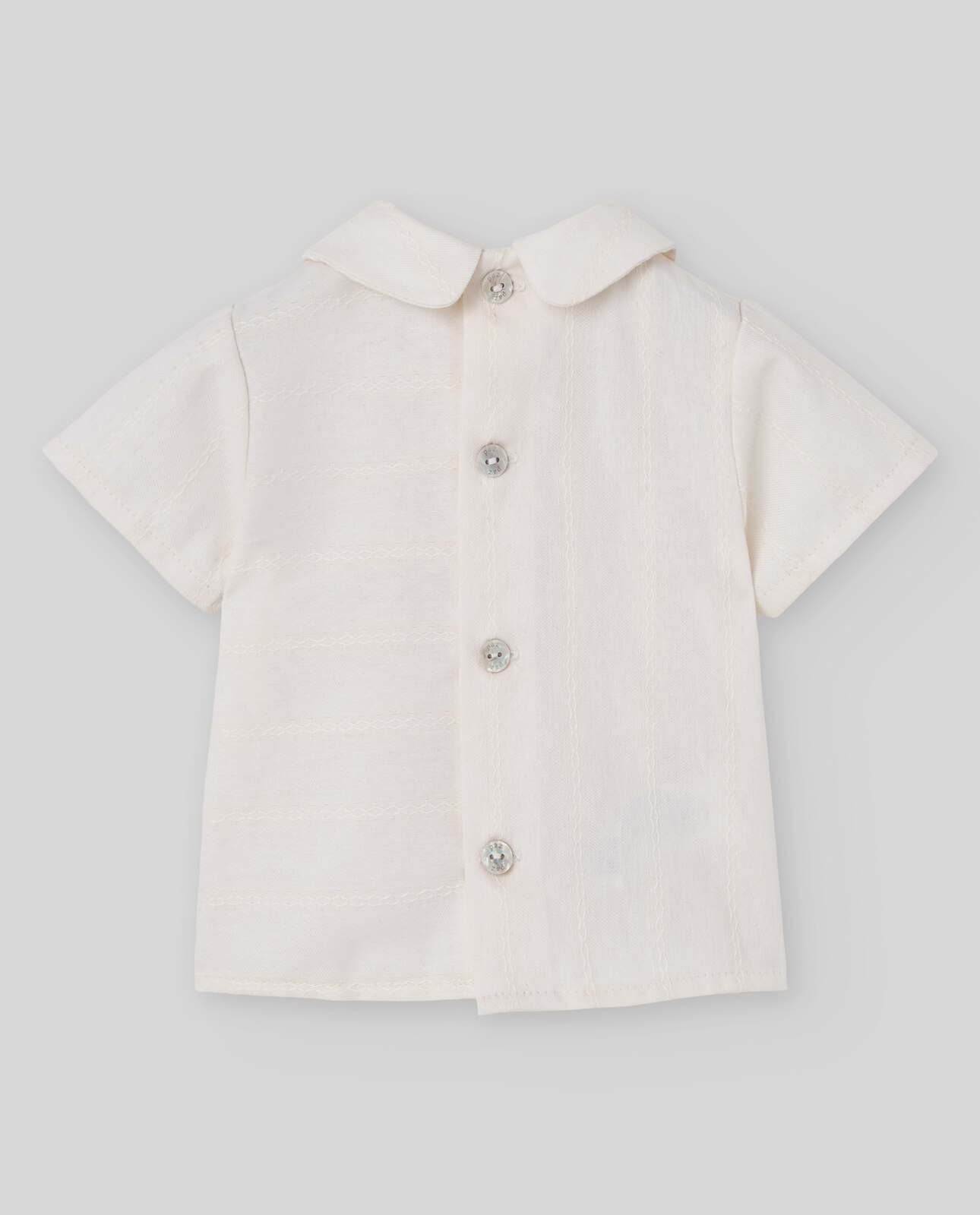 Blusa para Bebé Coleção Lúa PAZ Rodríguez Cru-2