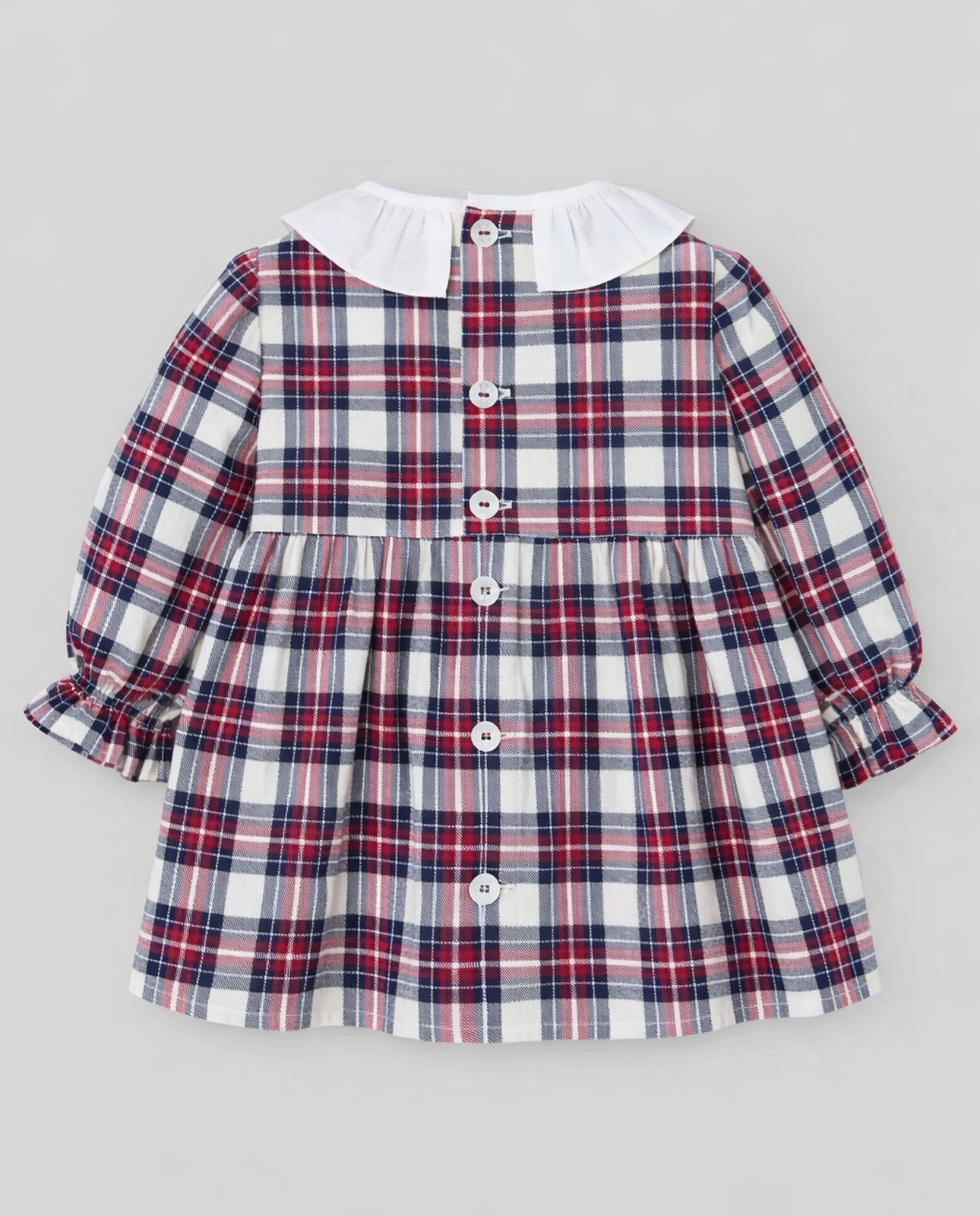 Vestido para Bebé Coleção Natal Vermelho-2