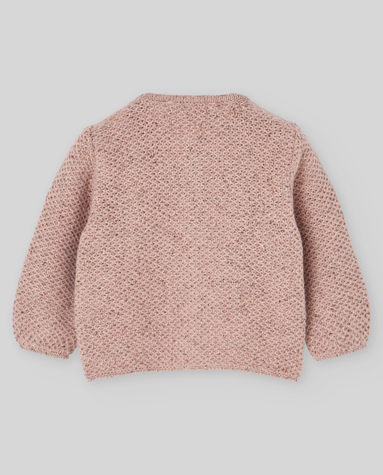 Casaco de Malha para Bebé Coleção Moneca Rosa-pastel-2