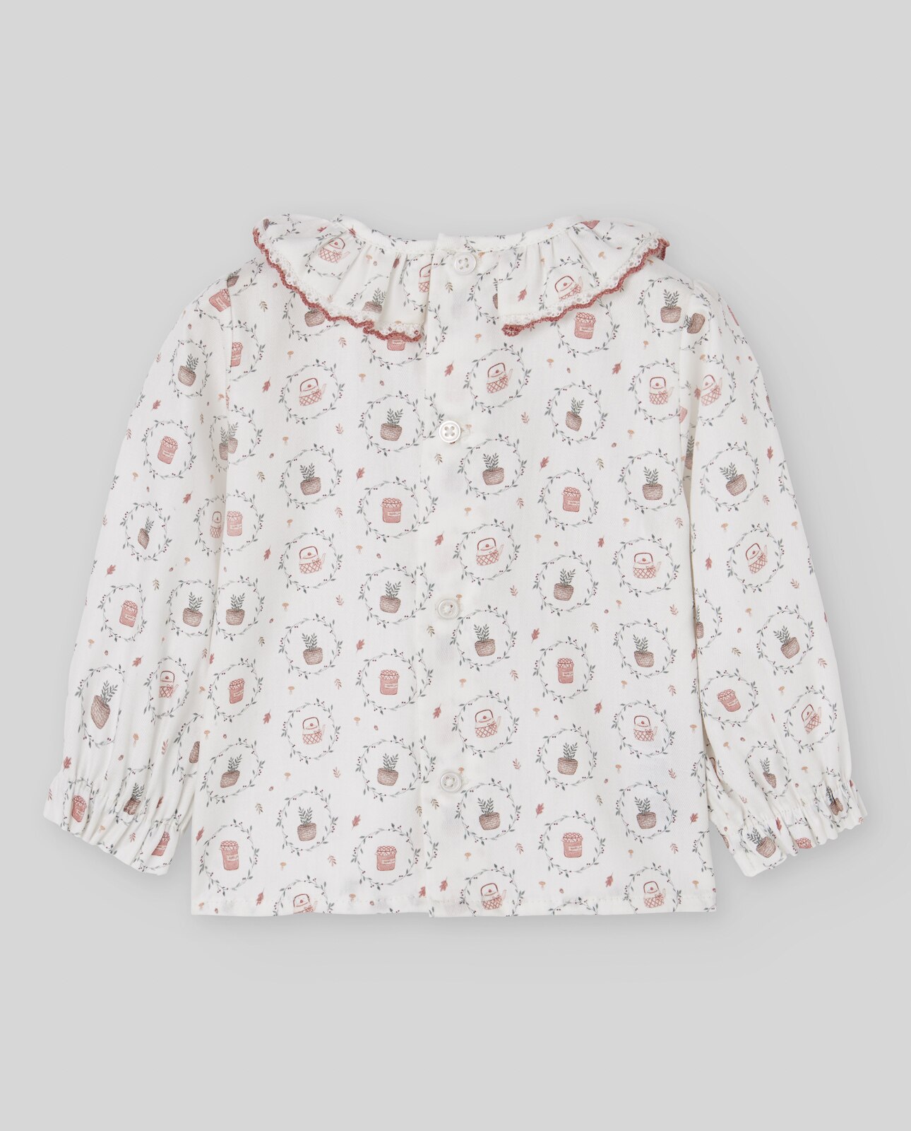Blusa para Bebé Coleção Lumbre PAZ Rodríguez Telha-2
