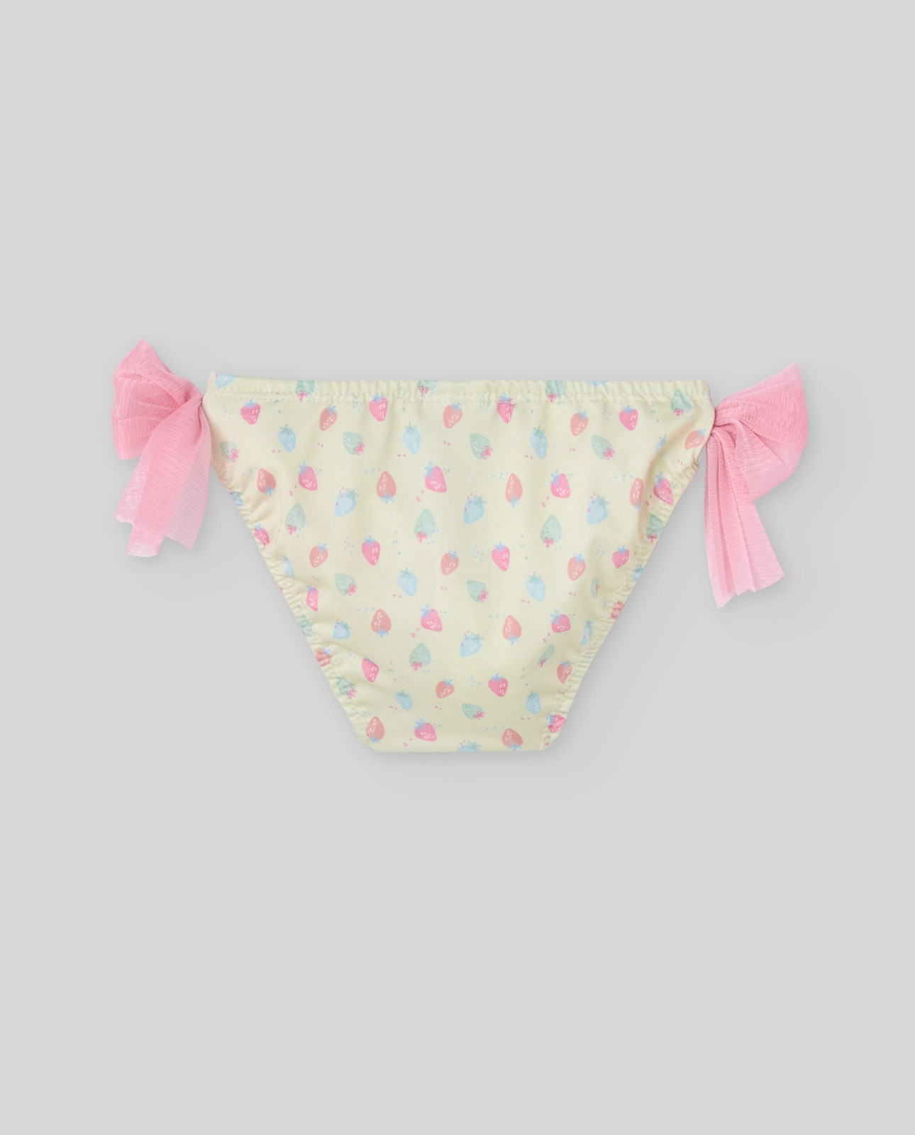 Cueca Infantil com Proteção Solar Coleção Banho Amarelo-2