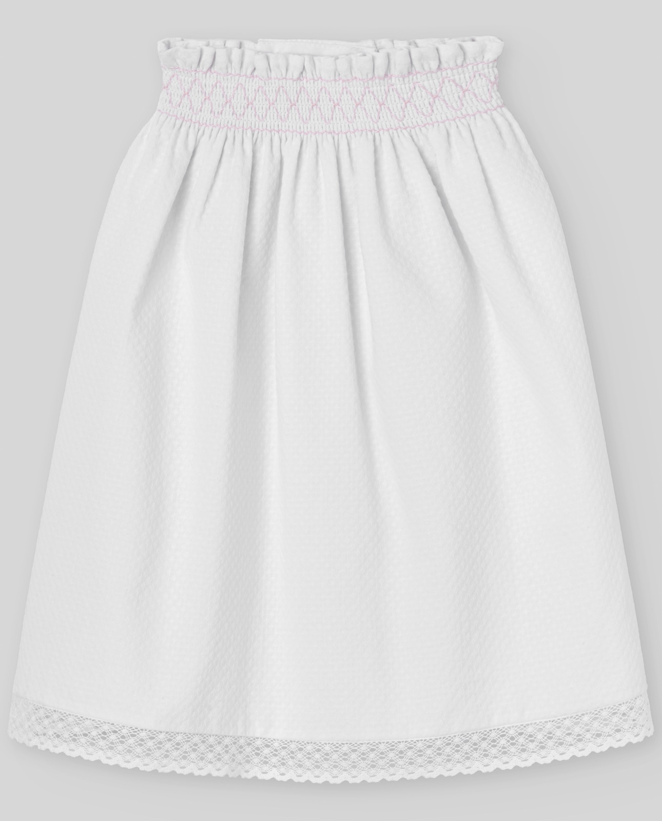 Imagem 0 de Saia Inferior para Batizado de Bebé com Renda Coleção Alaia