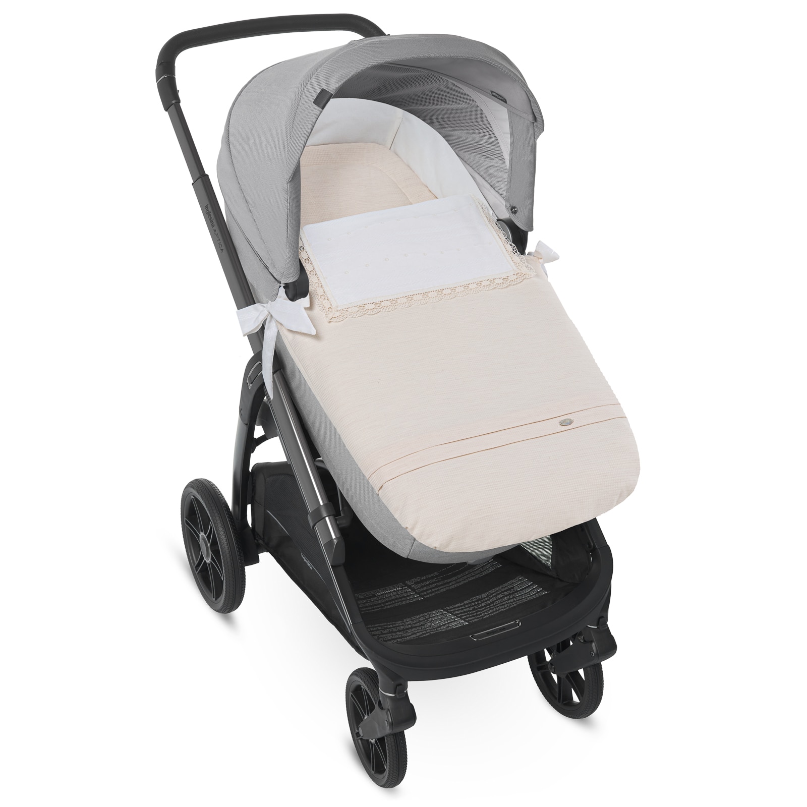 Imagem 0 de Colcha Ajustável para Alcofa Paz Rodríguez Coleção Solana