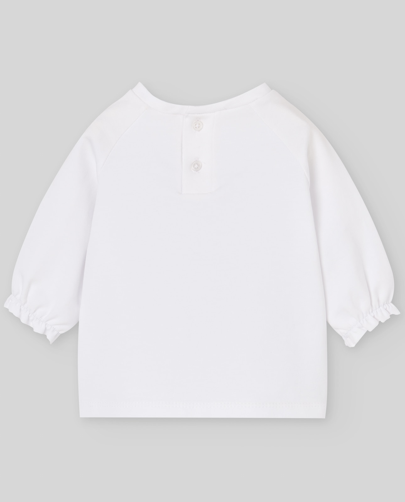 Sweatshirt de Bebé Coleção Cua Cua Branco-2