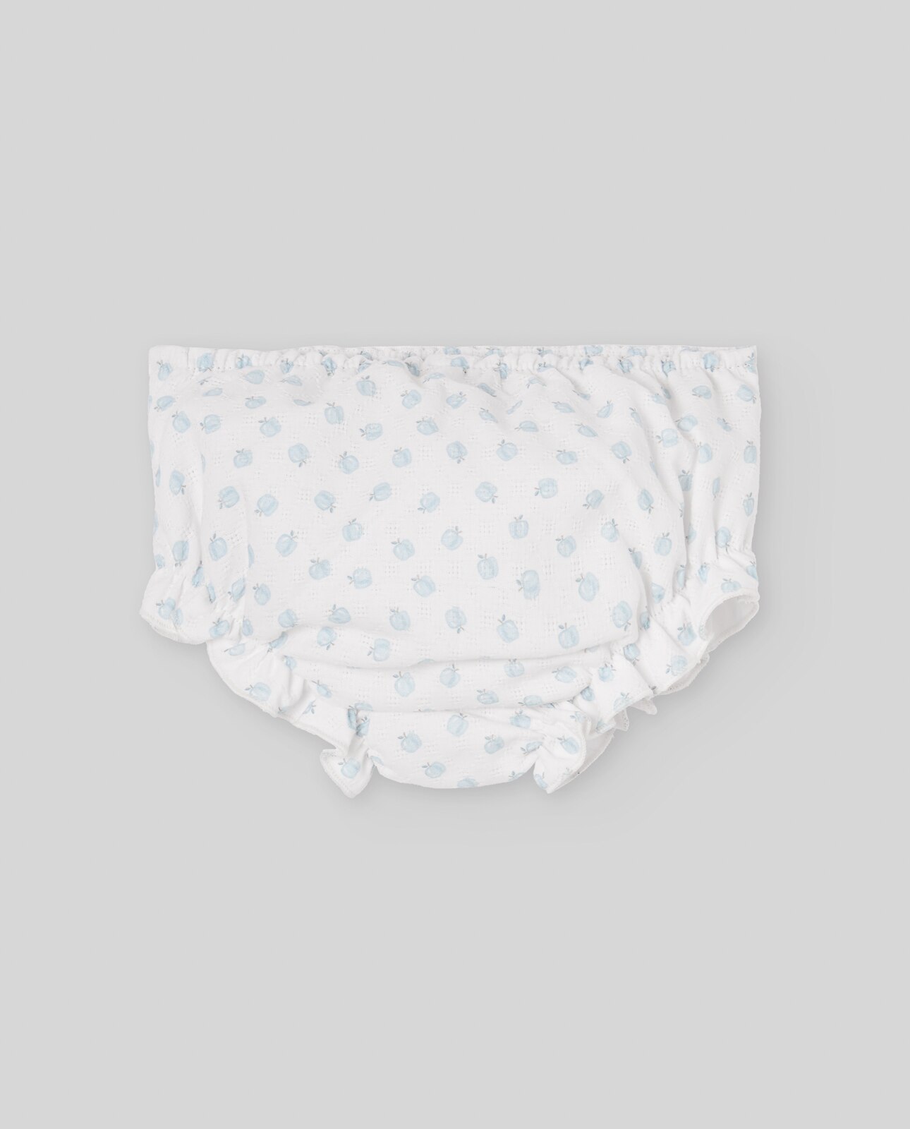 Tapa Fraldas para Bebé Coleção Edén PAZ Rodríguez Branco / Azul-2