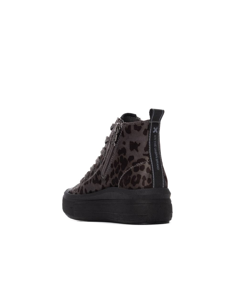 Botins Infantil com Fecho Zip Xti Preto-3