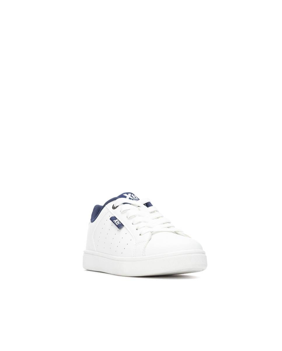 Sapatilha Infantil com Atacadores Azul-2