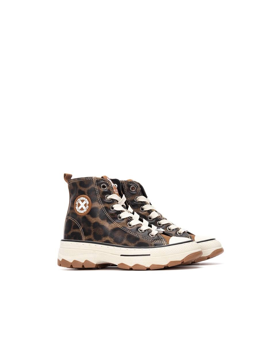 Botins Desportivos com Biqueira de Borracha Xti Estampado-4