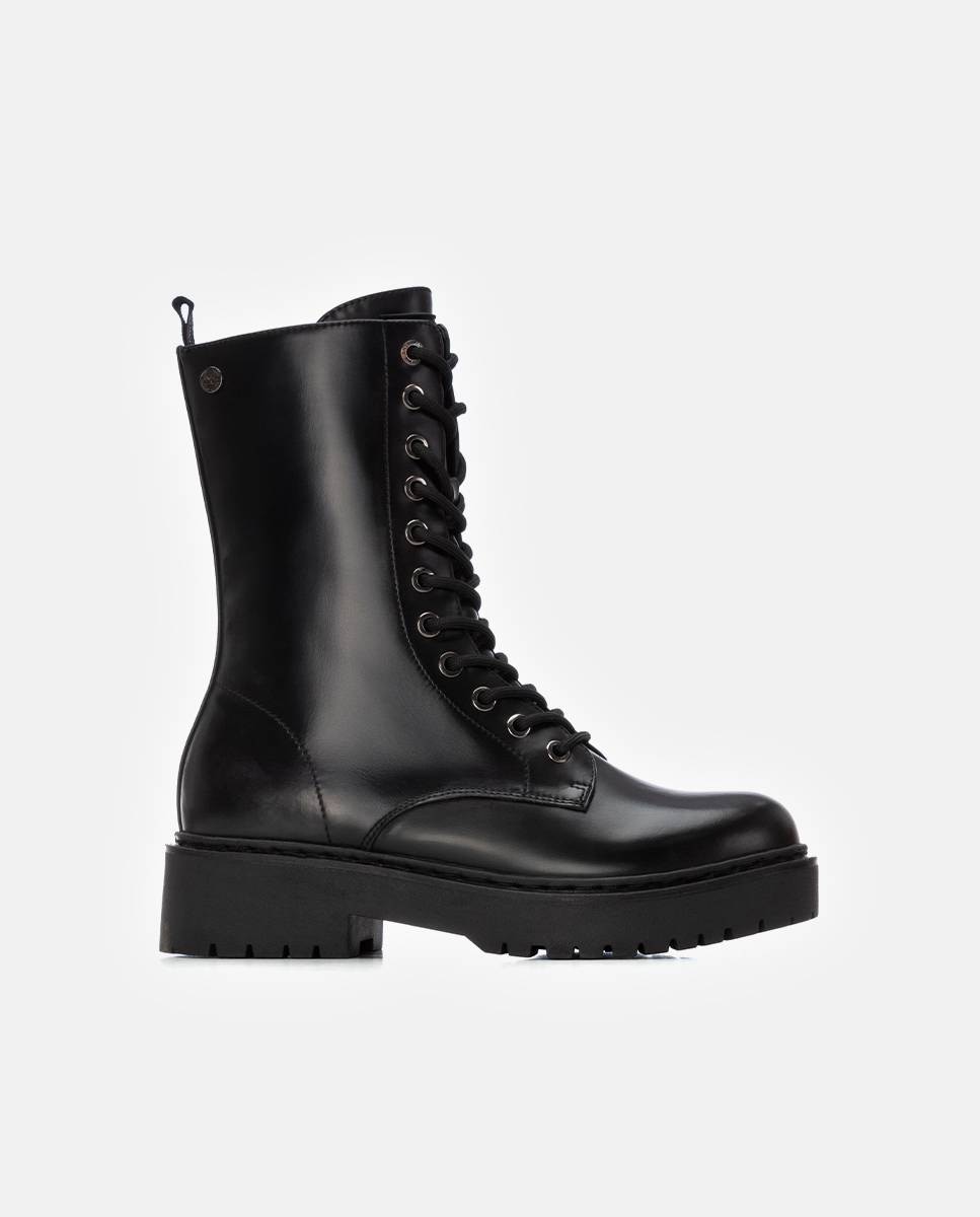Imagem 0 de Botins Militares com Fecho Zip