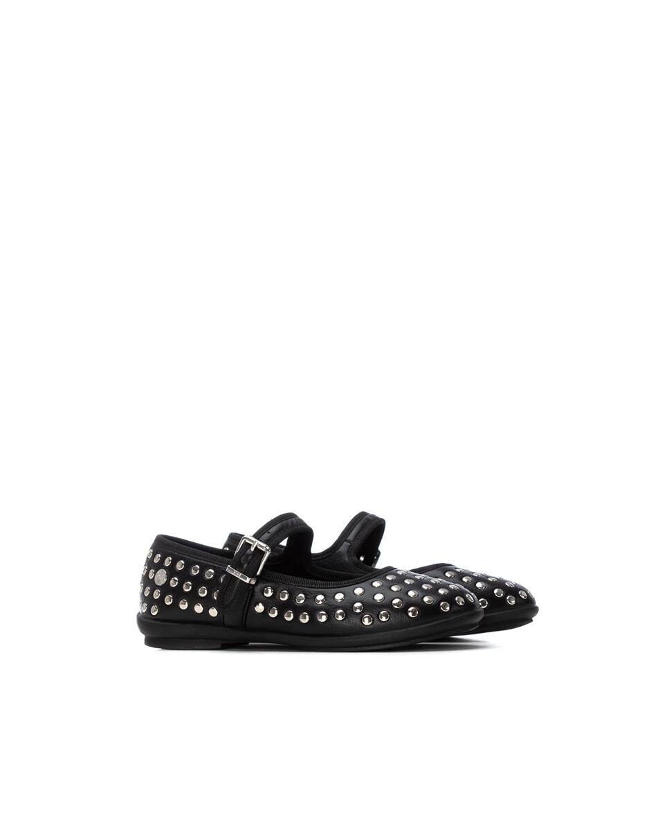 Sabrinas Infantil com Tachas Xti Preto-4